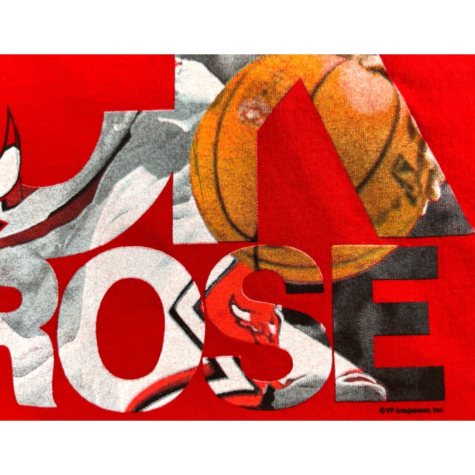 NBA Men's NBA Chicago Bulls #1 Derrick Rose T-Shirt Majestic Sz L Red Size US L / EU 52-54 / 3 - 4 Thumbnail