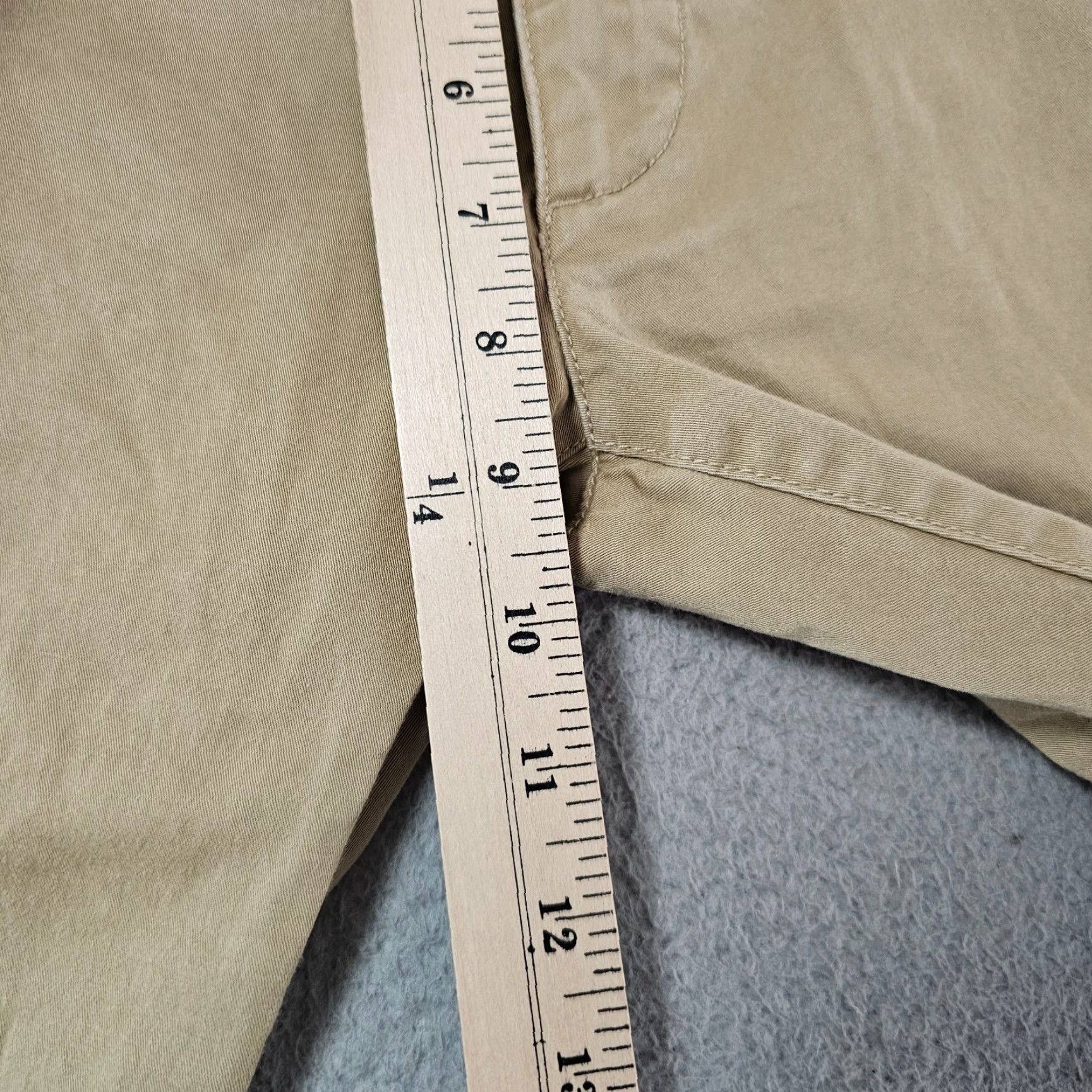Vintage Under 510 Chino Pants Mens 28x24 Khaki Slim Cotton Blend Stretch Tapered Flat Front Pockets Casual Workwear Solid 28 Regular Apparel Mens Size US 28 / EU 44 - 4 Thumbnail