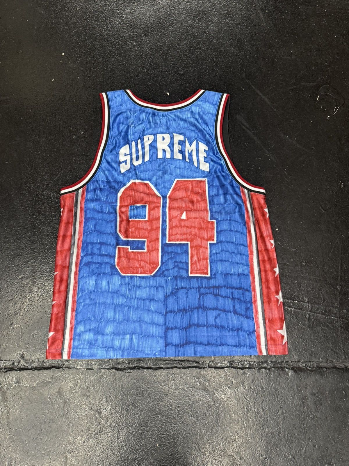 Supreme Supreme Basketball Jersey Size US L / EU 52-54 / 3 - 2 Thumbnail