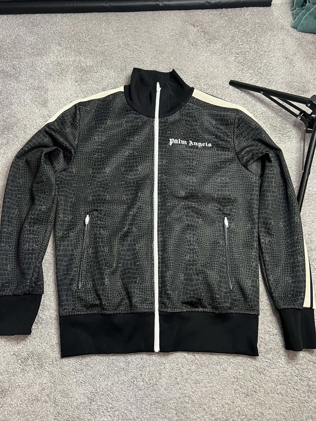 Palm Angels Palm Angels Crocodile Print Track Jacket Size US M / EU 48-50 / 2 - 4 Thumbnail
