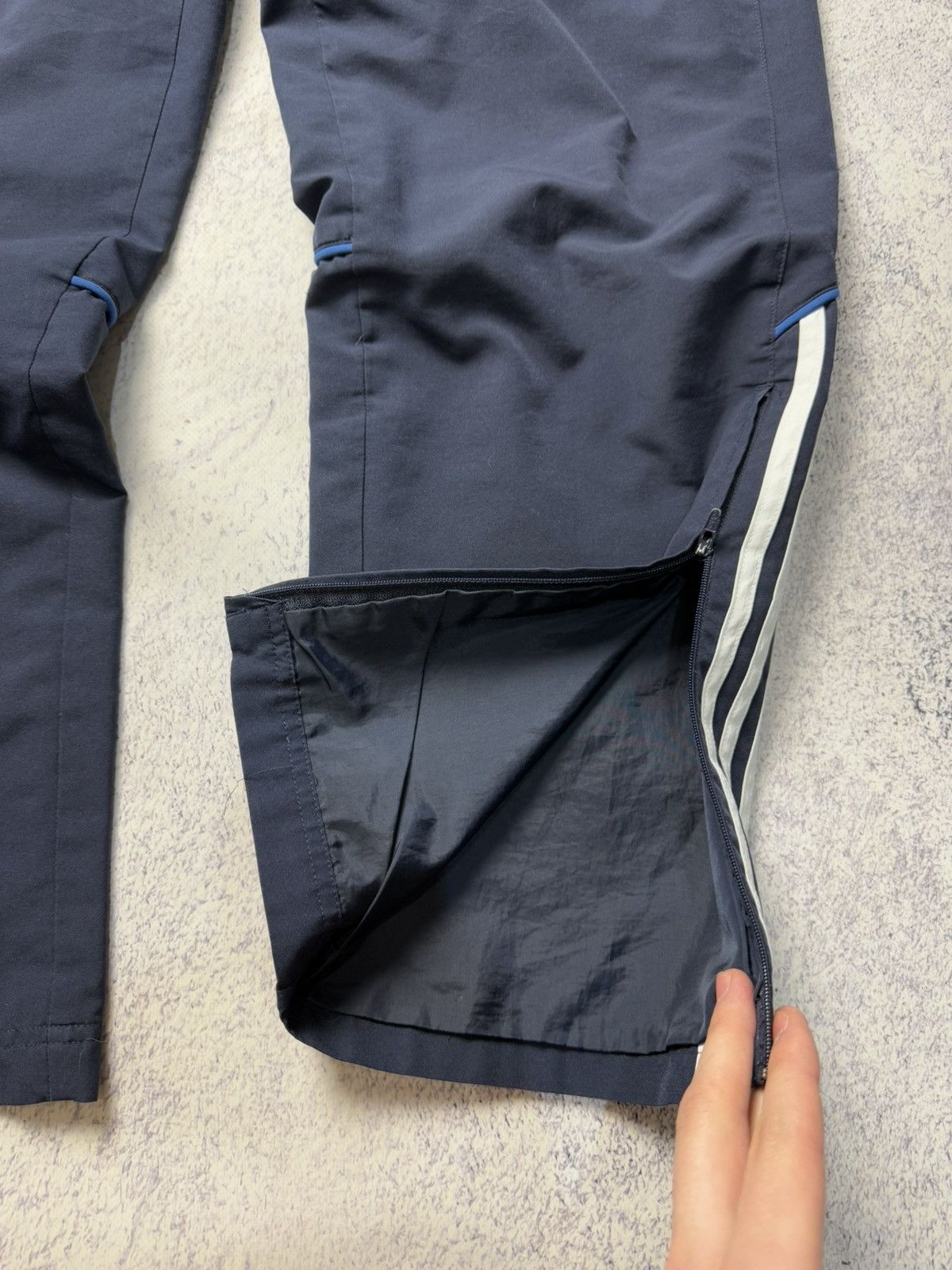 Adidas Vintage Adidad Sweatpants Drill Sportswear Y2K Size US 32 / EU 48 - 11 Thumbnail