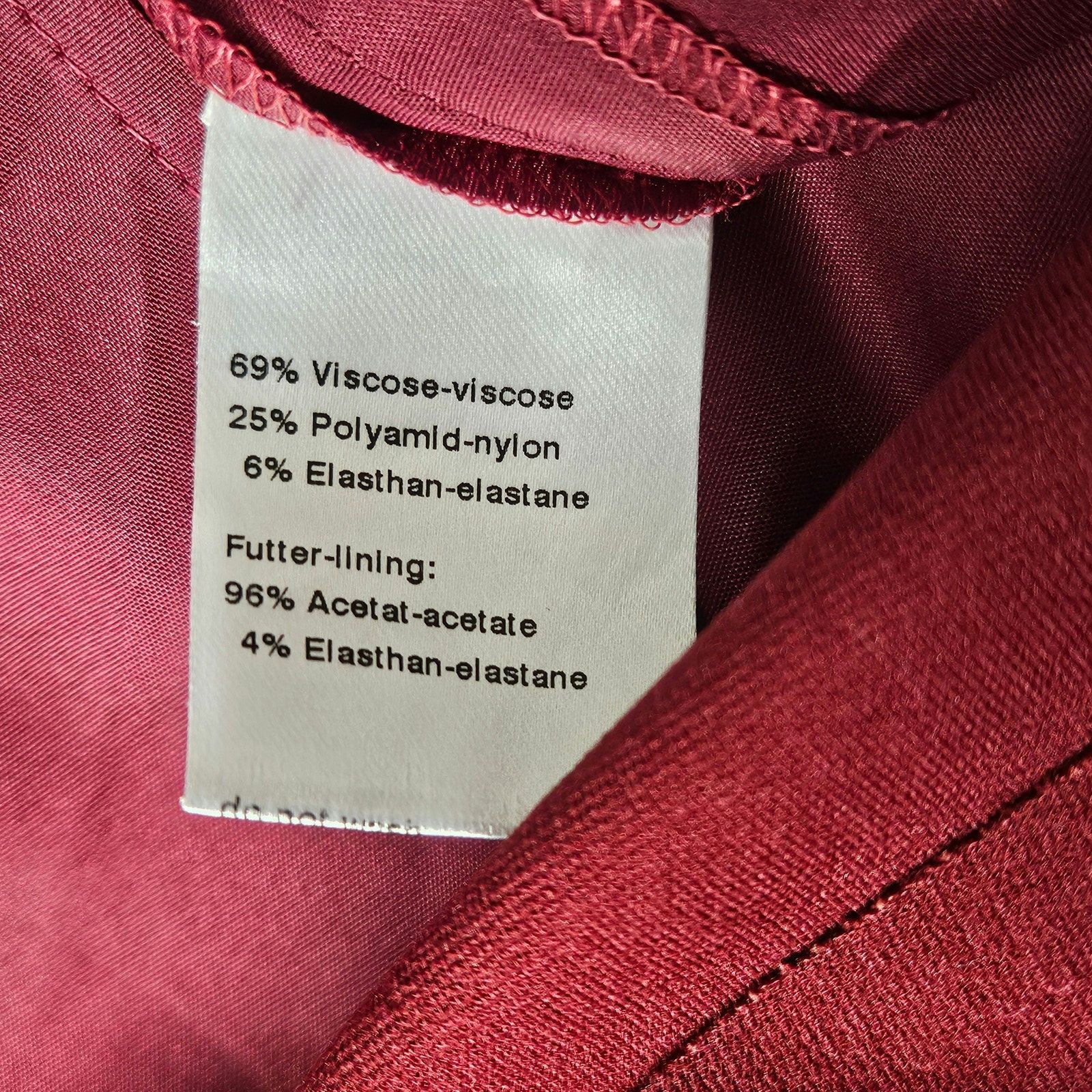 Akris Akris Punto Flare Jersey Skirt Burgandy Red Size US 14 Size 36" / US 14 / IT 50 - 10 Thumbnail