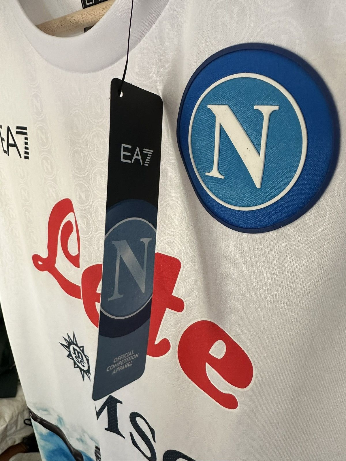 Emporio Armani Victor Osimhen Napoli GAME FACE shirt Size US L / EU 52-54 / 3 - 6 Thumbnail