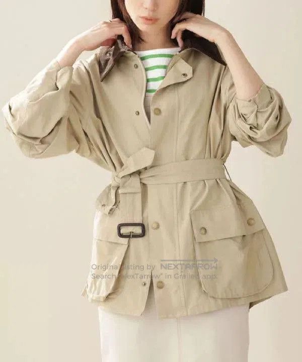 Barbour Barbour OS Oversize Bedale Belted Jacket. Size US M / EU 48-50 / 2 - 7 Thumbnail
