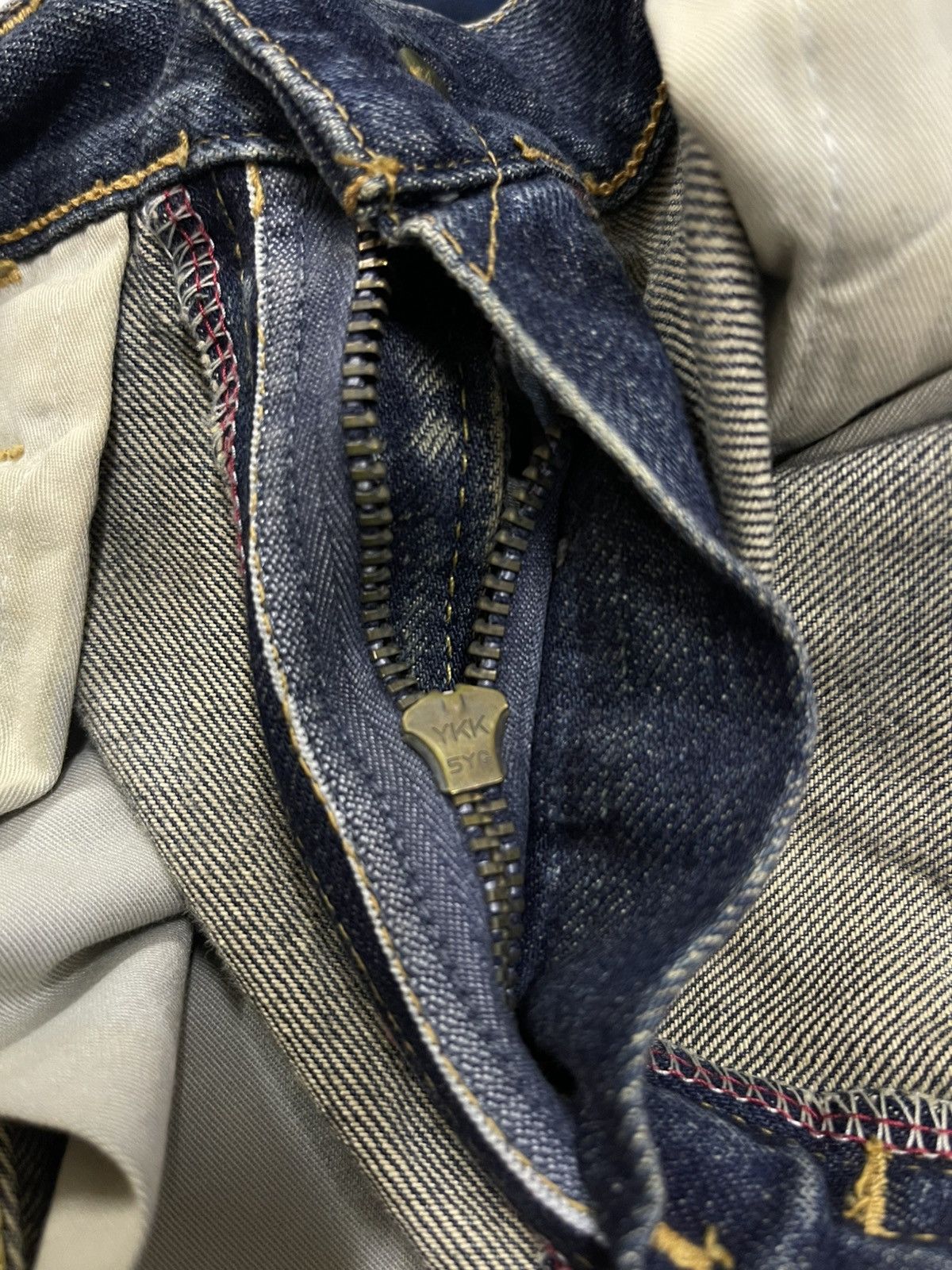 Designer × Fragment Design × Vanquish RARE Denim by Vanquish & Fragment Distressed Jeans Size US 32 / EU 48 - 9 Thumbnail