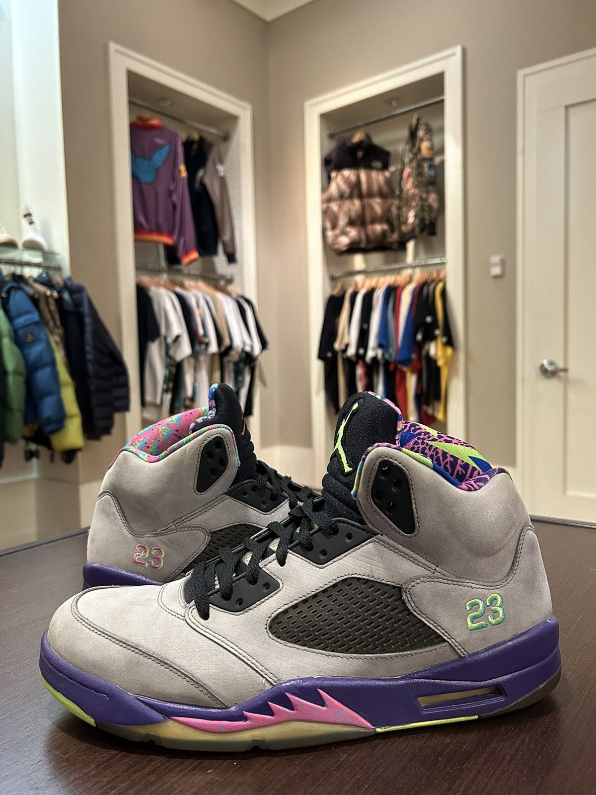 Outlets Jordan 5 retro Belair (Grey)