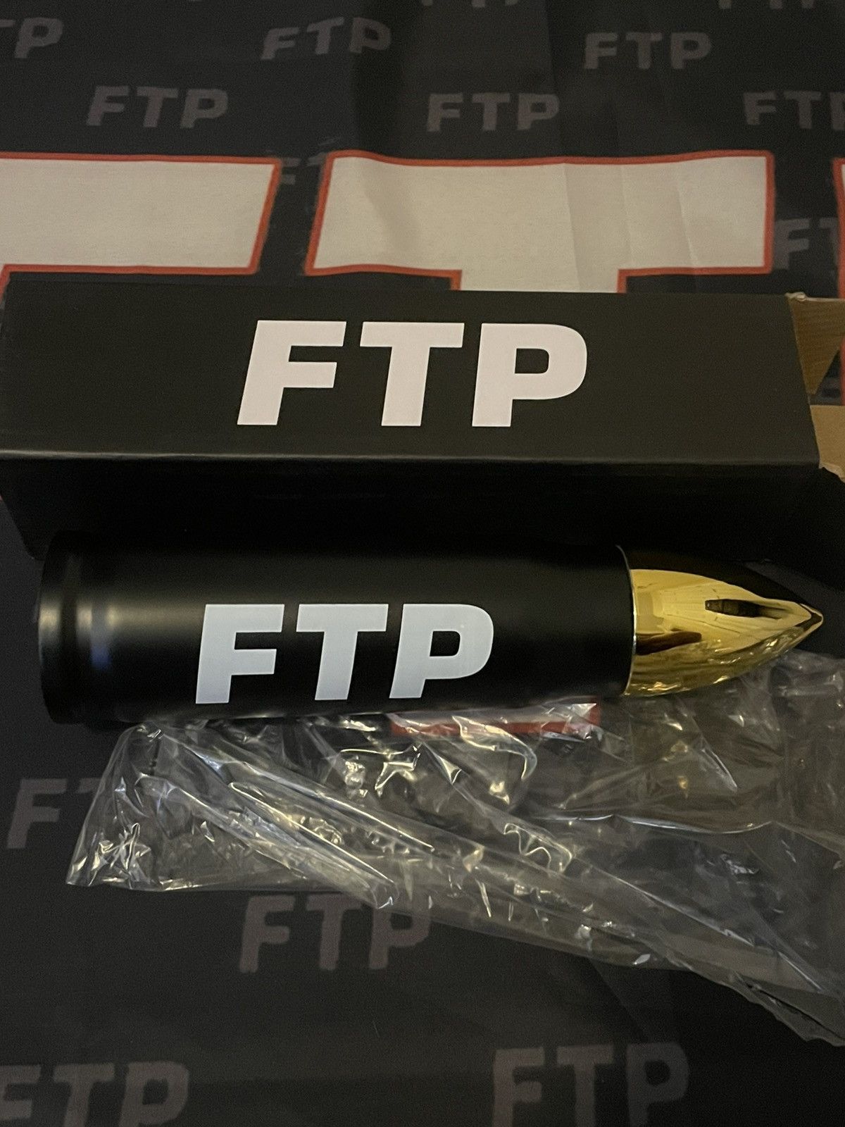 Fuck The Population × G59 Records FTP Bullet Thermos Size ONE SIZE - 5 Thumbnail