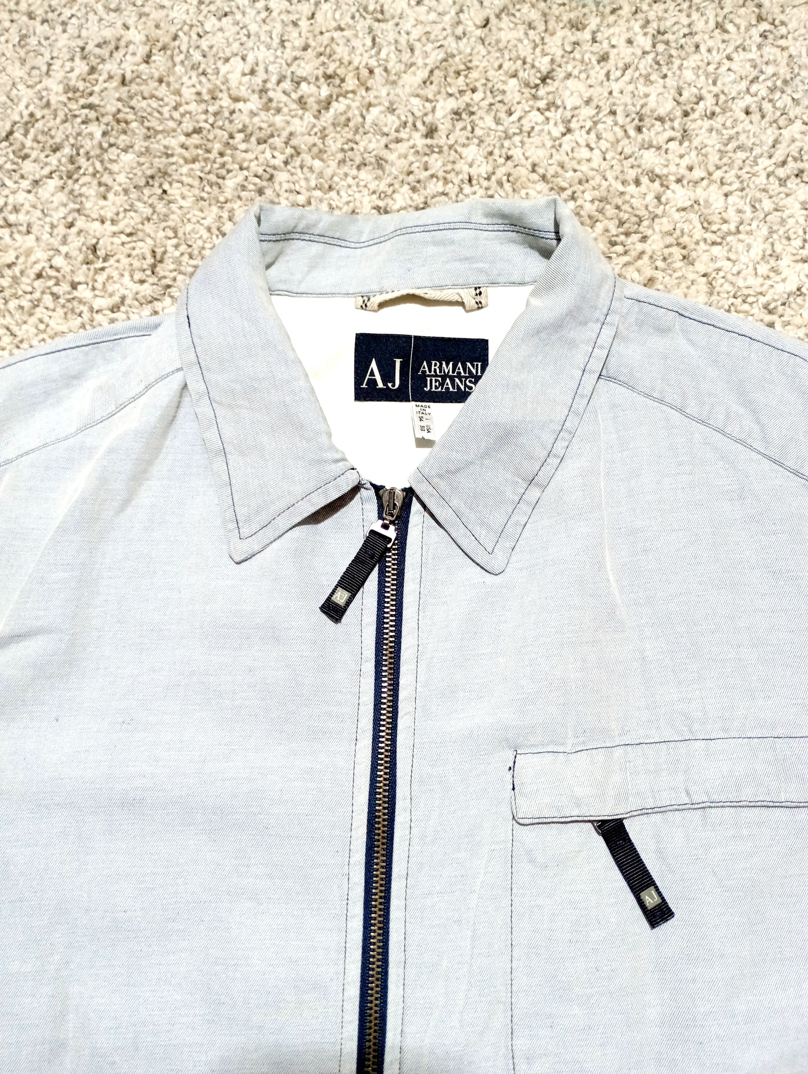 Armani Armani Jeans Vintage Light Jacket Size US L / EU 52-54 / 3 - 2 Thumbnail