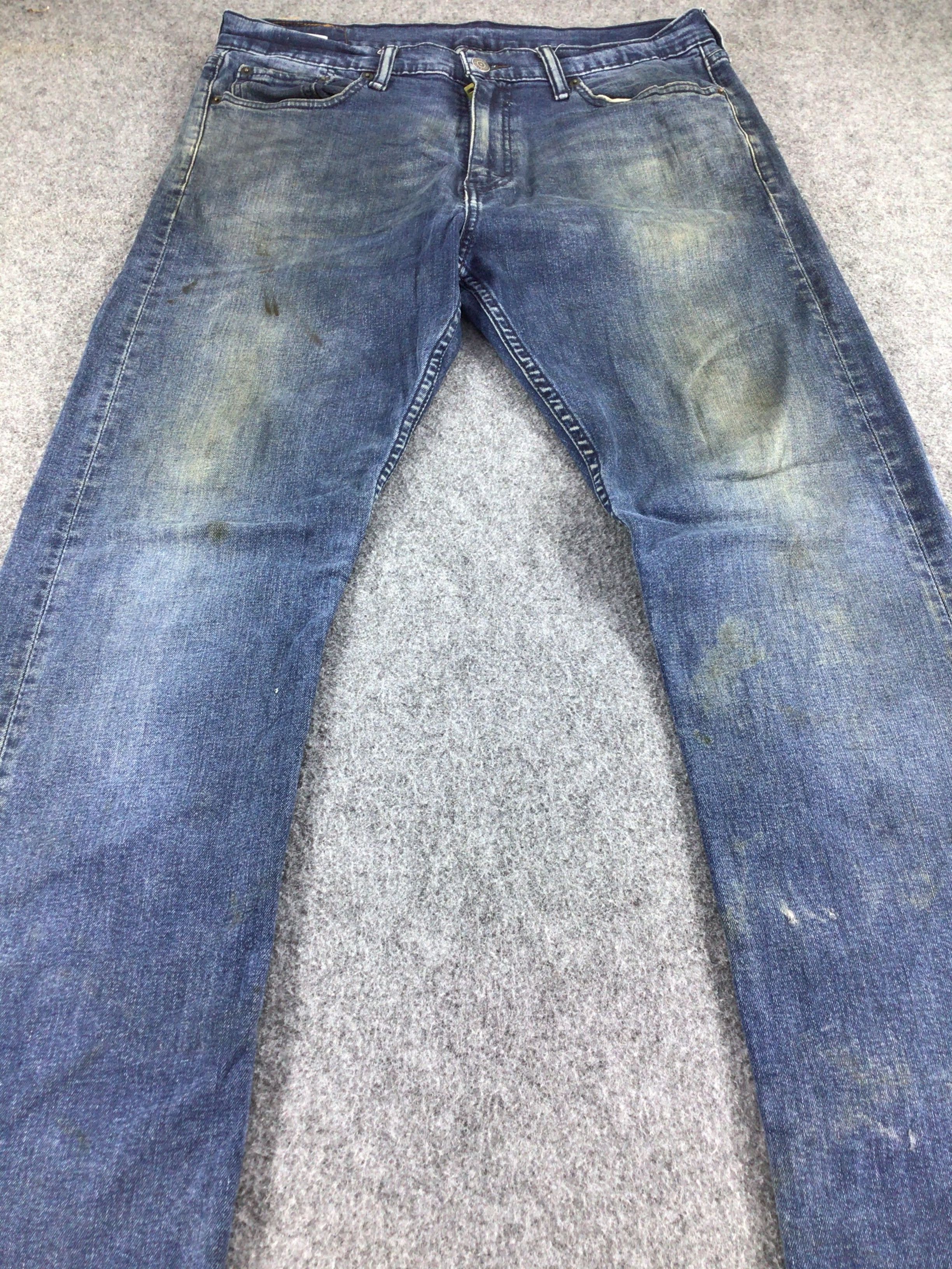 Levi's Vintage Levis 515 Jeans Rusty Blue Wash Denim -J524 Size US 34 / EU 50 - 3 Thumbnail