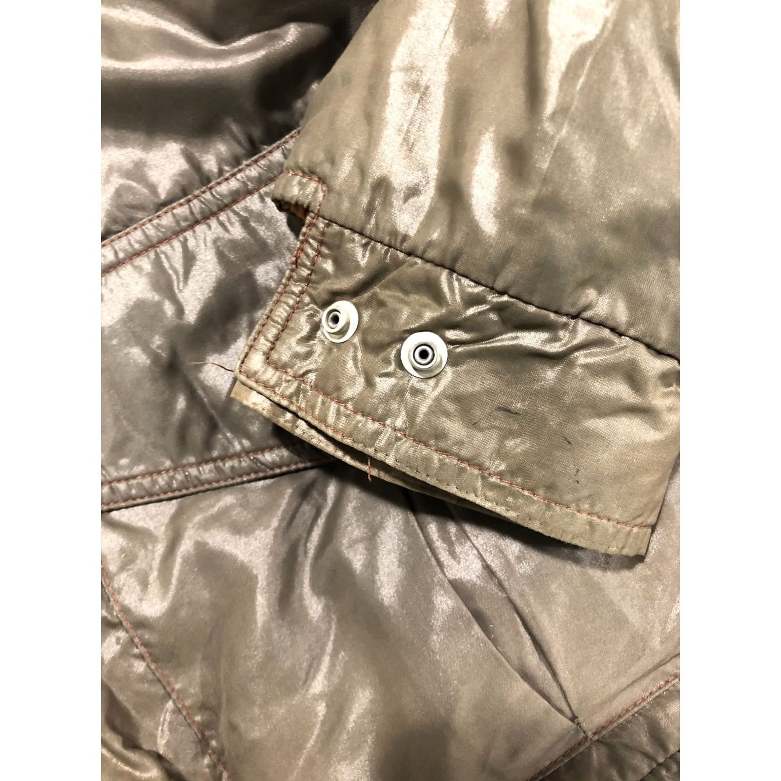 Vintage VINTAGE The Peter's Bunch Jacket Nylon Burgundy Lined 70s Sz 38 Mens Size US XXS / EU 40 - 6 Thumbnail