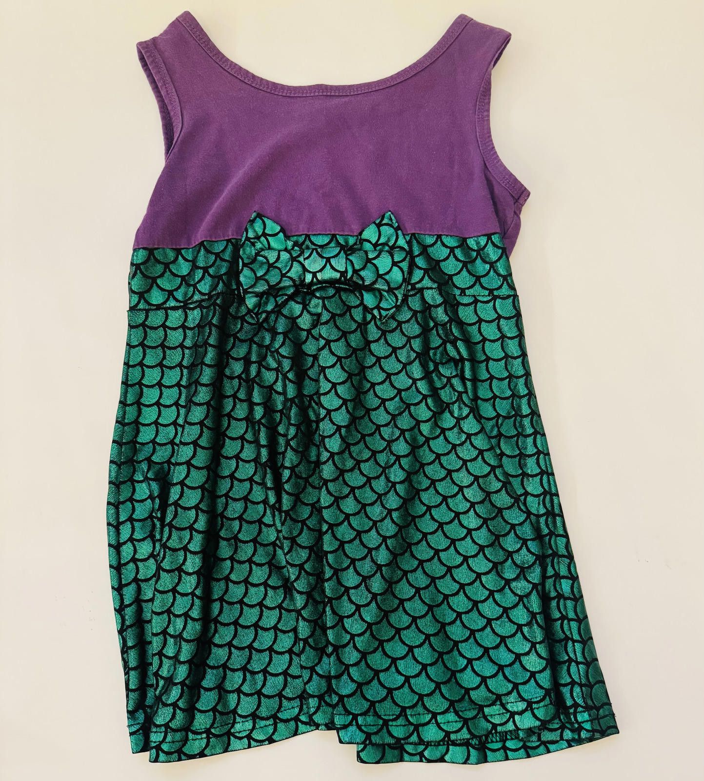 Other Mermaid Ariel Shimmering Dress for Girls Size 5-6 Size ONE SIZE - 2 Thumbnail