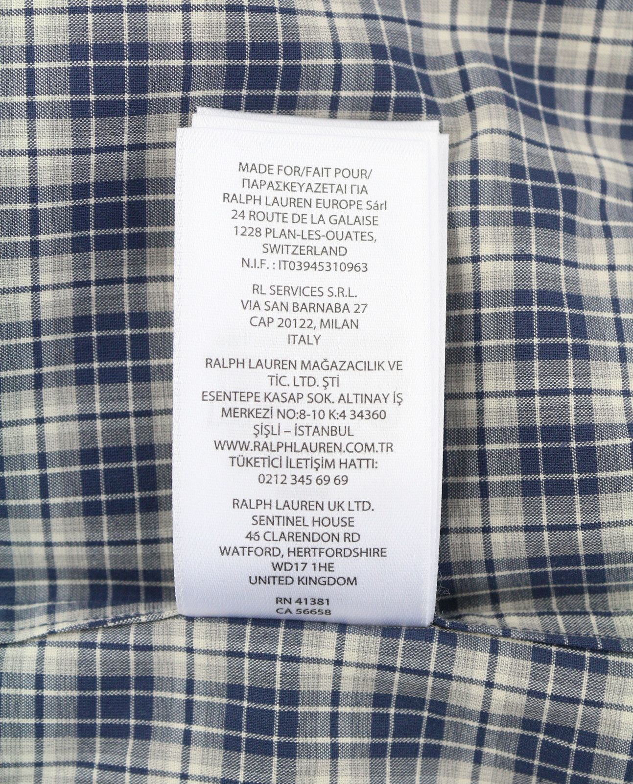Ralph Lauren S Stretch Custom Fit Plaid Button-Down Logo 87011 Size US S / EU 44-46 / 1 - 11 Thumbnail