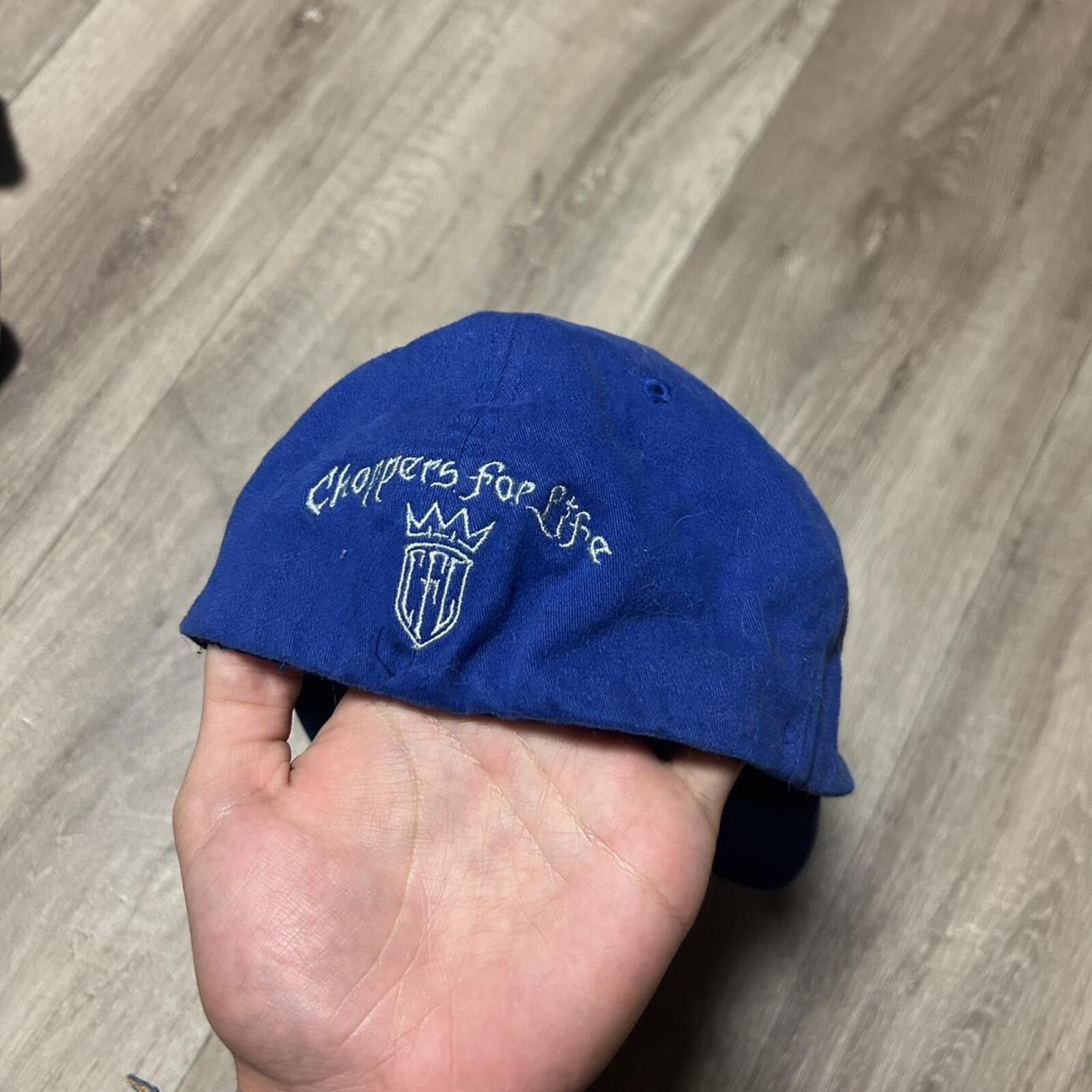 West Coast Choppers West Coast Choppers Men's Blue Hat Size ONE SIZE - 3 Thumbnail