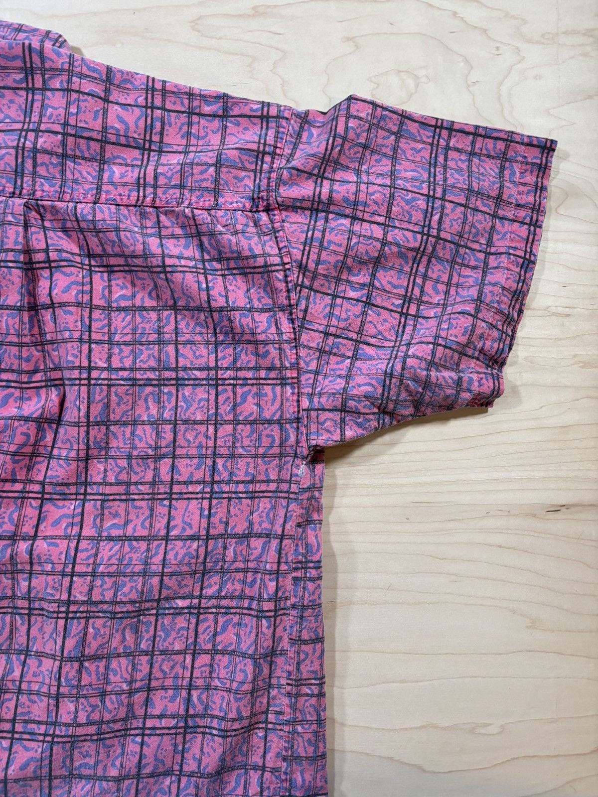Other Vintage Blazer Firenze Abstract Short Sleeve Shirt 80s/90s Size US XL / EU 56 / 4 - 9 Thumbnail