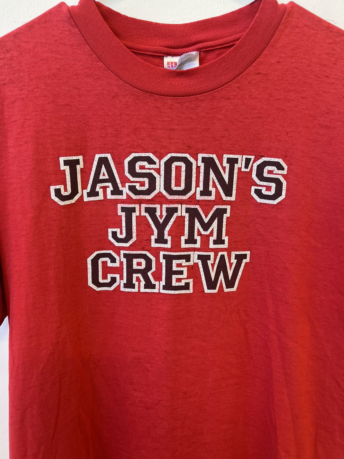 Other × Vintage Vintage Jason’s Jym Crew Tee Size US XL / EU 56 / 4 - 2 Thumbnail