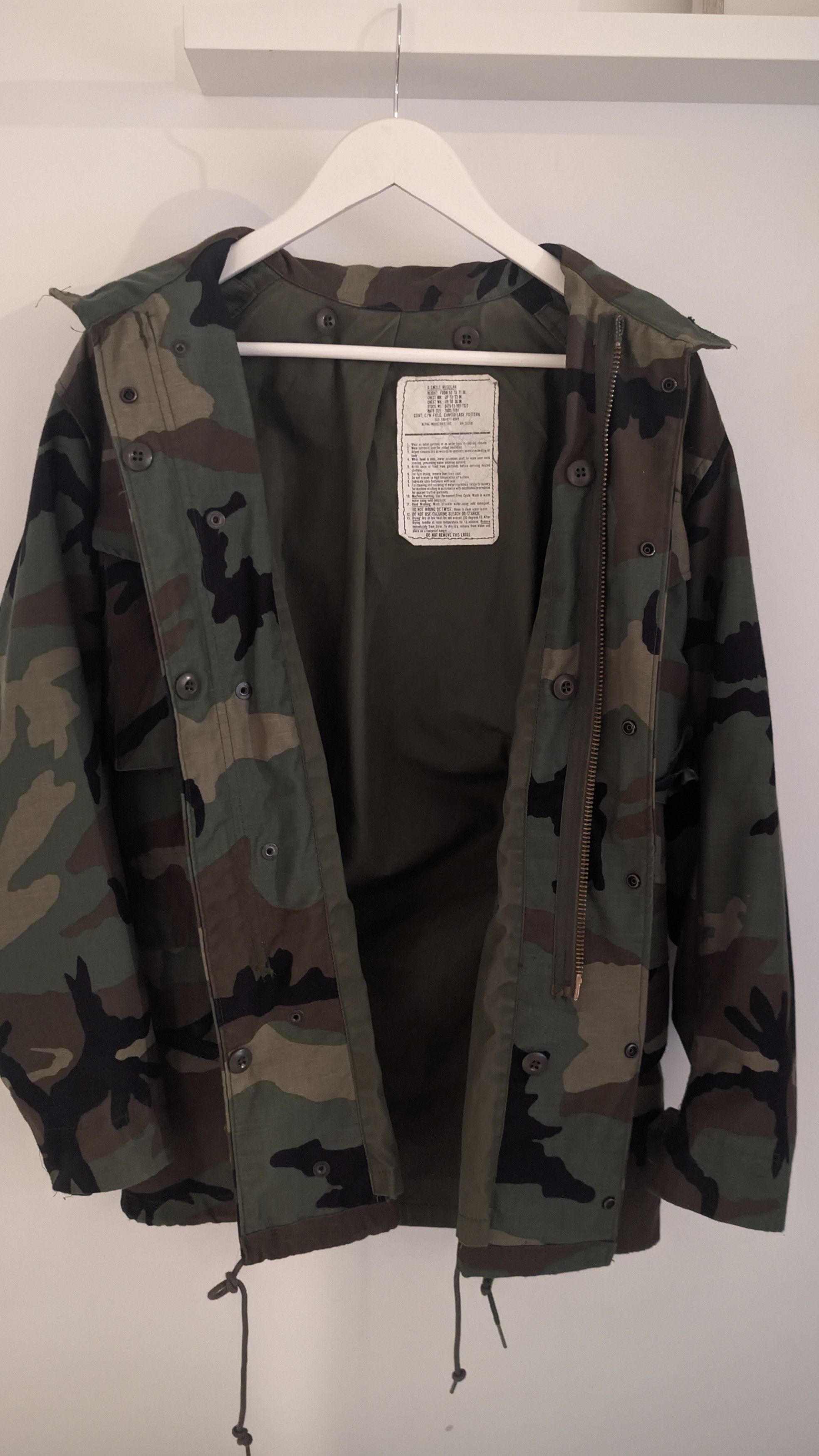 Alpha Industries × Vintage Vintage Alpha industries M65 Size US XS / EU 42 / 0 - 2 Thumbnail