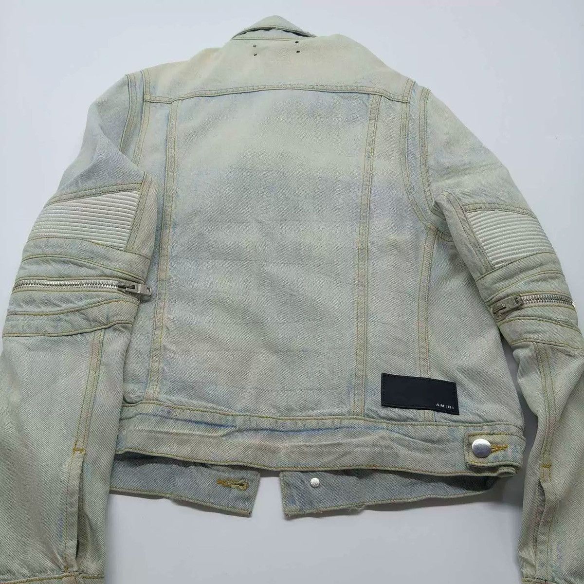 Amiri Amiri Light blue washed denim jacket coat 2501-Nextarrow Size US S / EU 44-46 / 1 - 2 Thumbnail