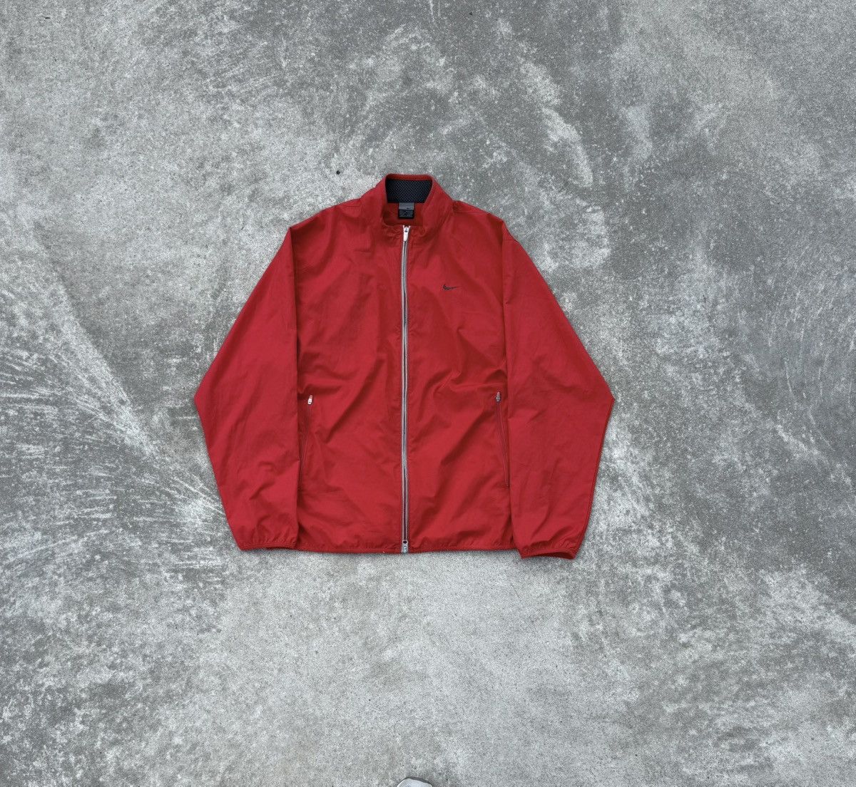 Other Vintage Nike y2k avantgarde streetwear track nylon jacket Size US L / EU 52-54 / 3 - 1 Thumbnail