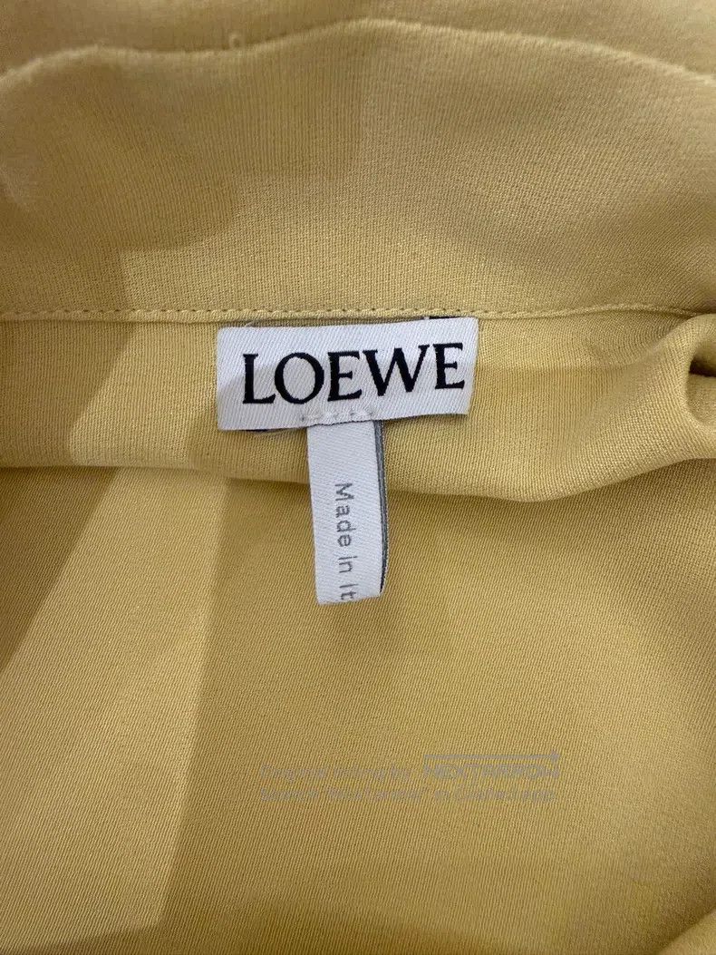 Loewe Loewe Silk shirt with embroidered logo Size XXS / US 00 / IT 34 - 3 Thumbnail