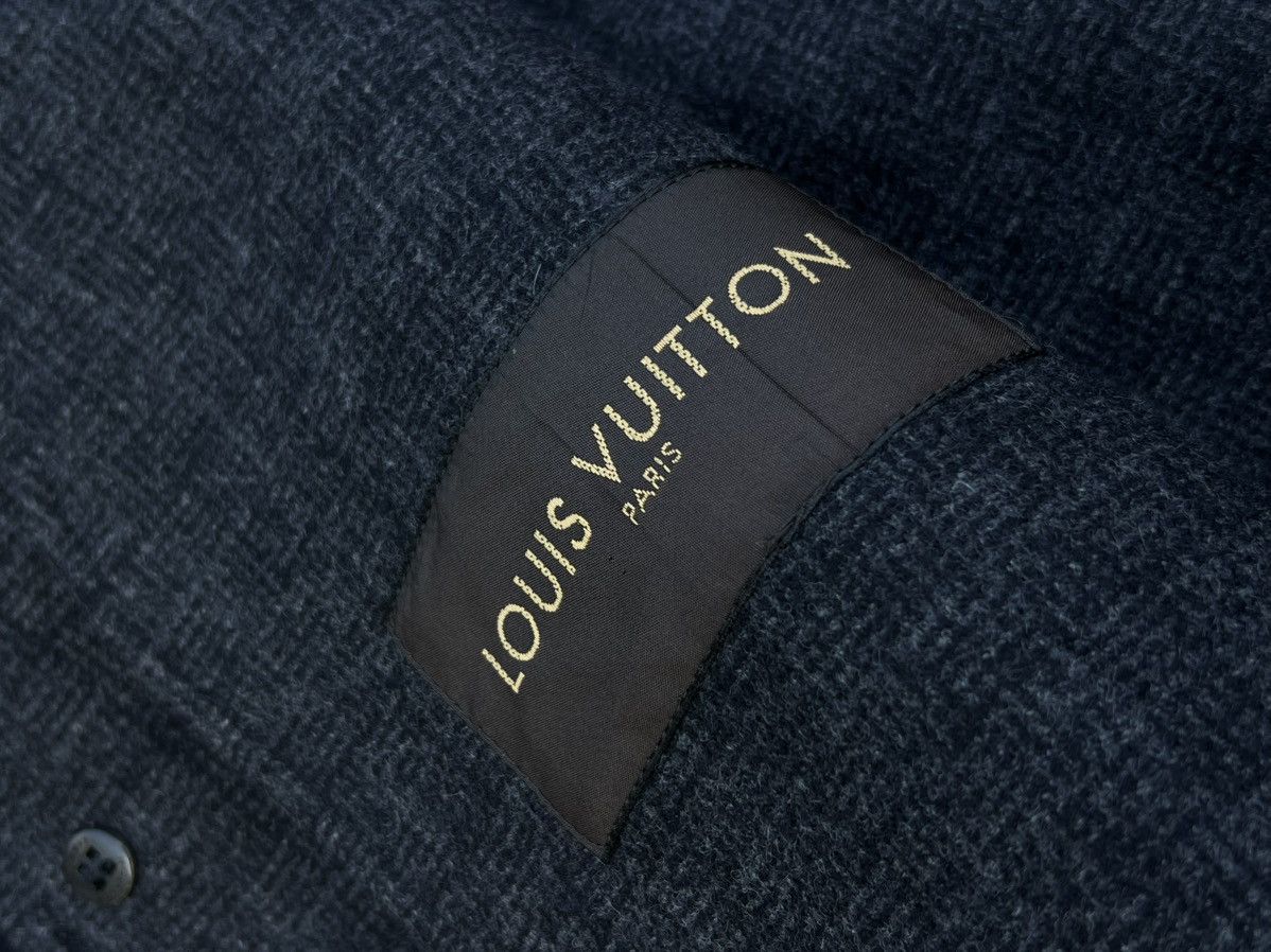 Louis Vuitton Louis Vuitton Black Wool Button-Front Jacket Size US M / EU 48-50 / 2 - 14 Thumbnail