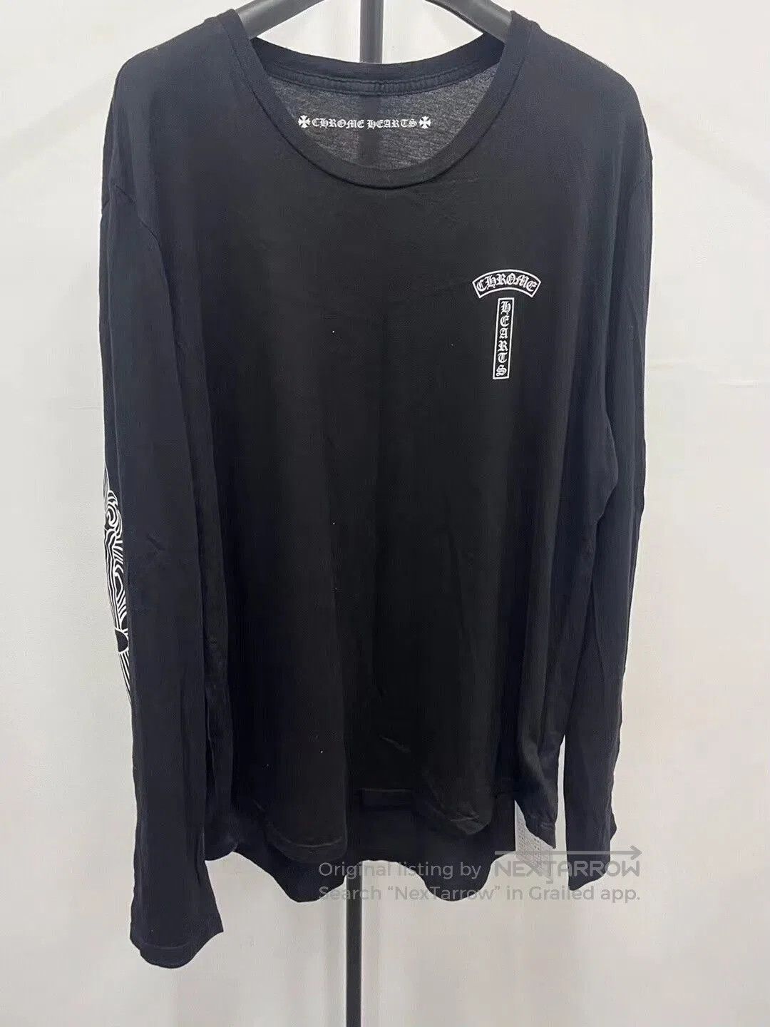 Chrome Hearts Chrome Hearts Black Cross Long Sleeve. Size US XL / EU 56 / 4 - 2 Thumbnail