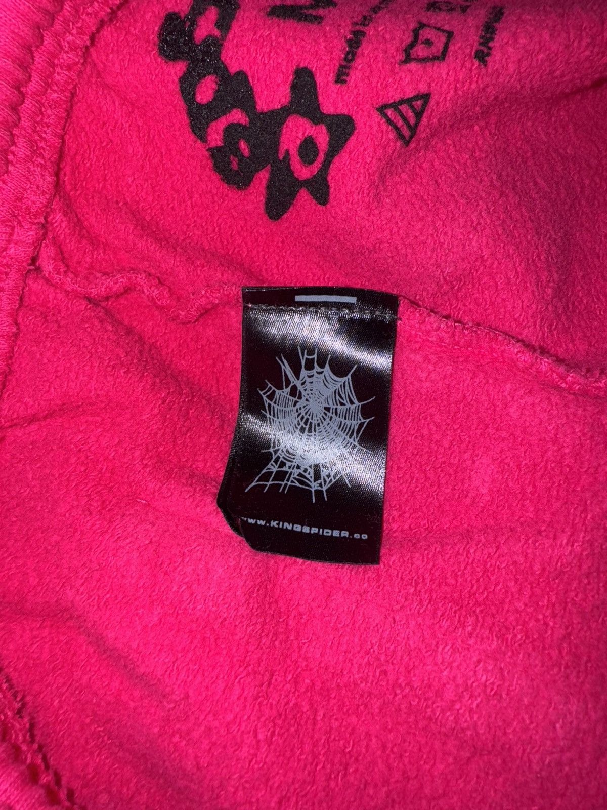 Sp5der Sp5der Pink Legacy Sweatpants - Size Medium Size US 32 / EU 48 - 9 Thumbnail