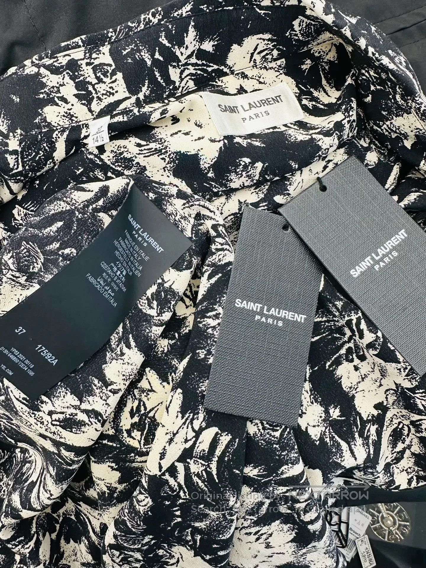 Saint Laurent Paris Saint Laurent Floral Print Long. Size M / US 6-8 / IT 42-44 - 5 Thumbnail