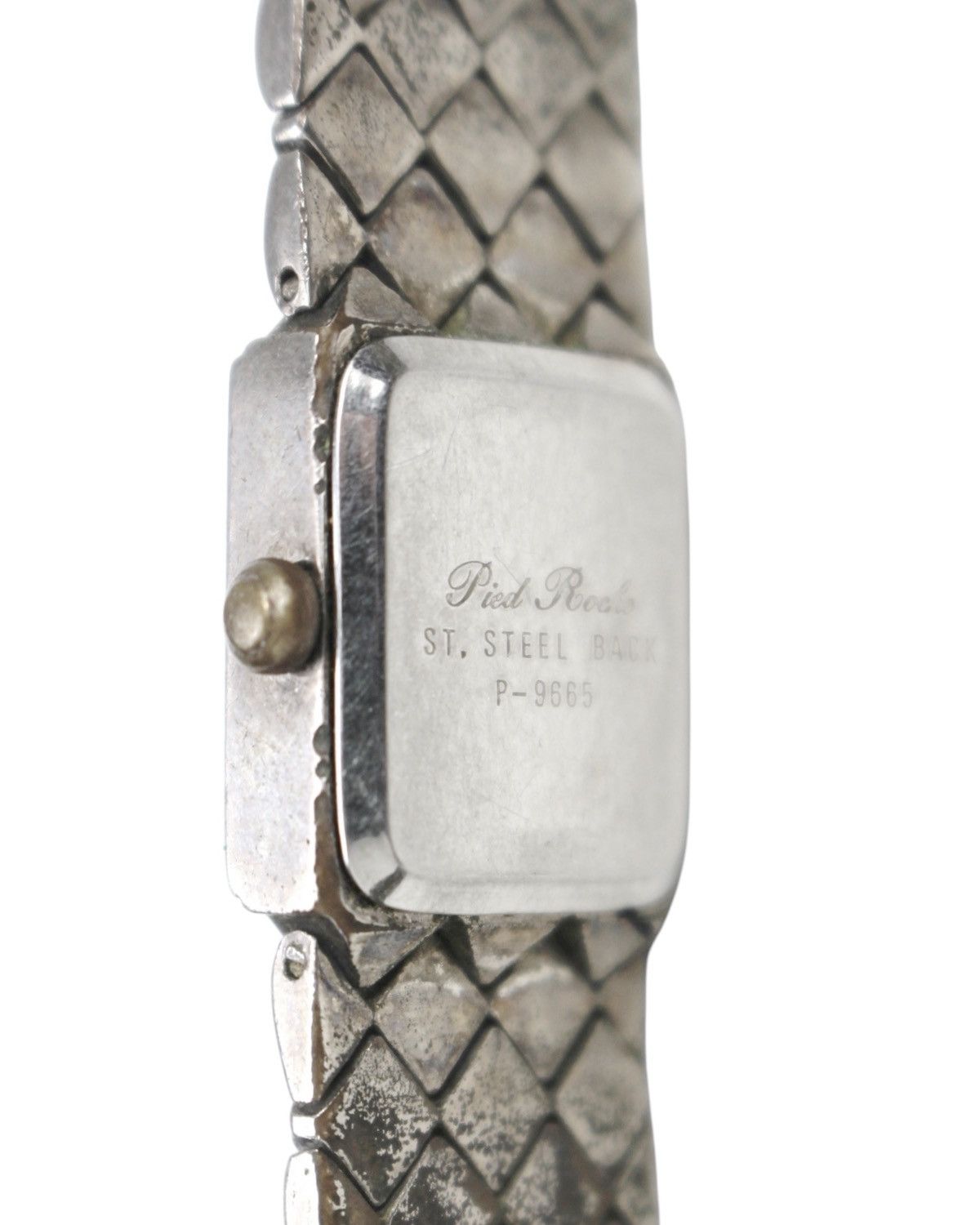 Hysteric Glamour 2000S PIED ROCHE SILVER ARMOR QUILTED BRACELET WATCH Size ONE SIZE - 6 Thumbnail