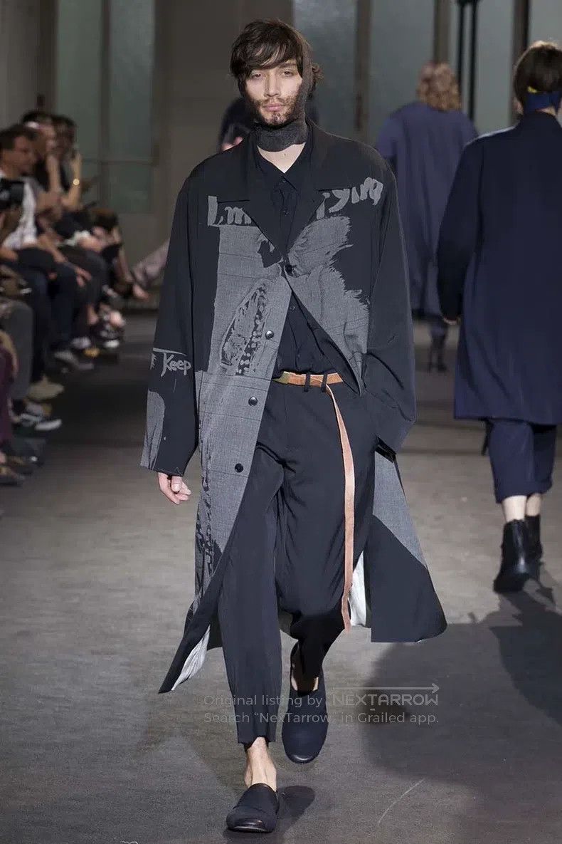 Yohji Yamamoto Yohji Yamamoto 17 SS discharge reversible coat Size US L / EU 52-54 / 3 - 7 Thumbnail