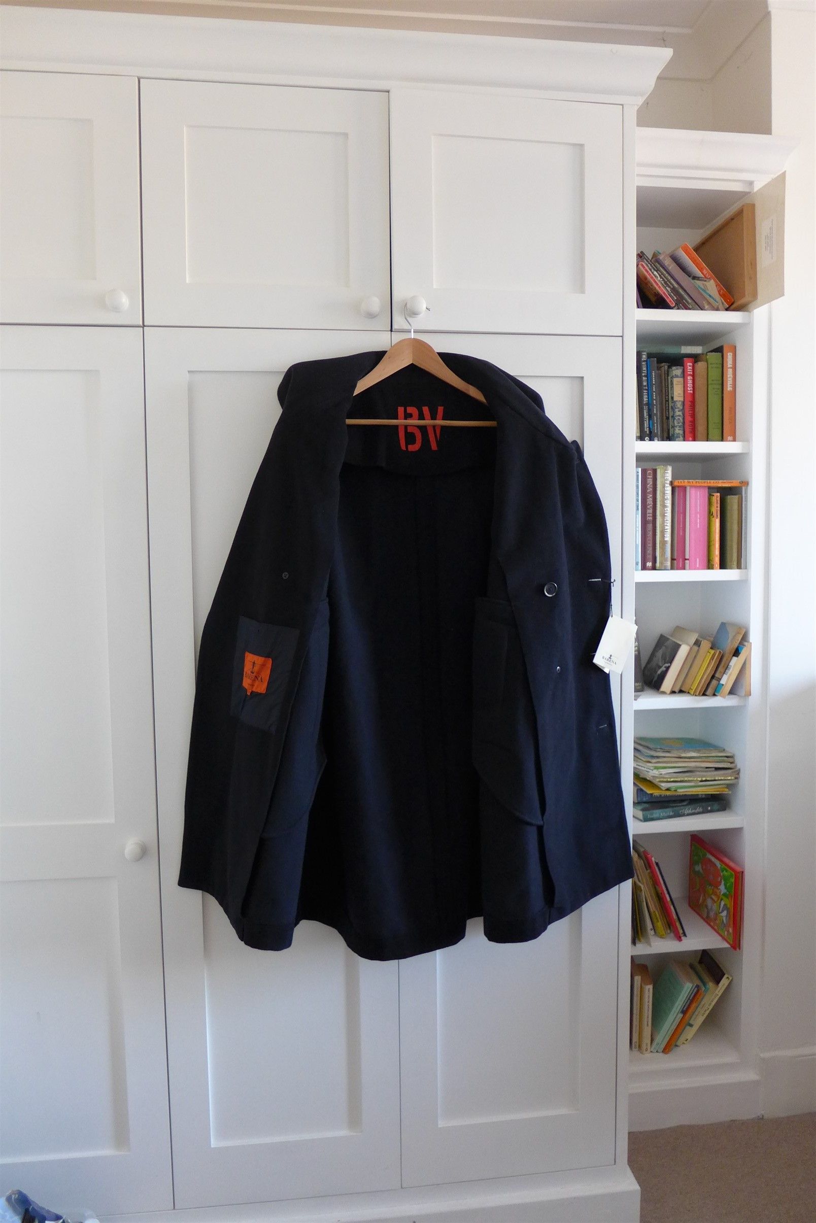 Barena Barena Oversized Arctic Peacoat - Navy Wool Size US XL / EU 56 / 4 - 11 Thumbnail