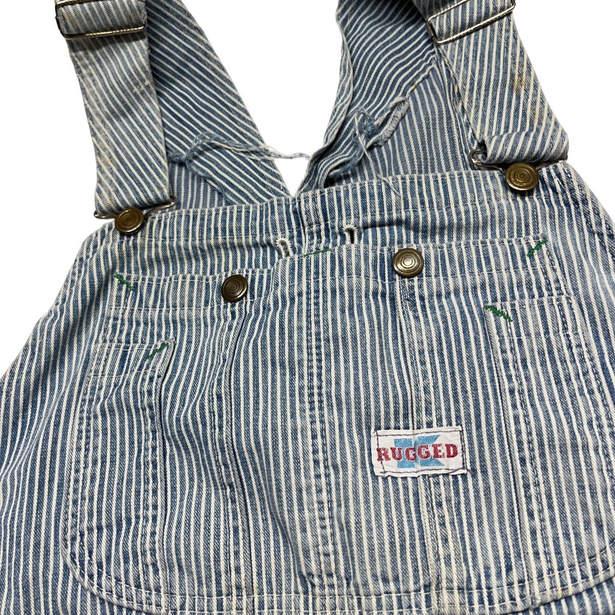 60s Rugged Brand Pinstripe Overalls