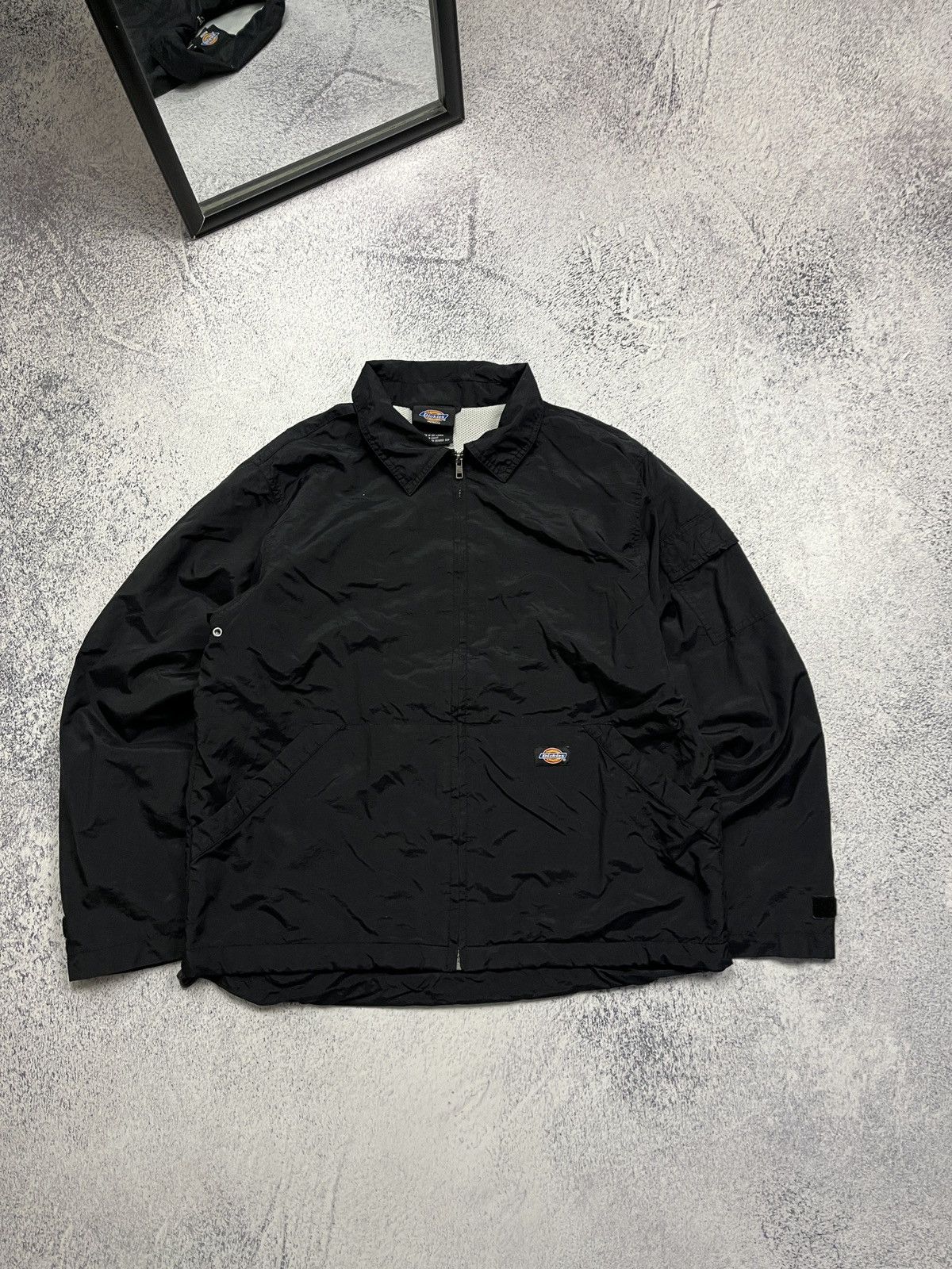 Dickies Vintage 00’s Dickies Nylon Work Bomber Jacket Rare Y2k Hype Size US M / EU 48-50 / 2 - 1 Thumbnail