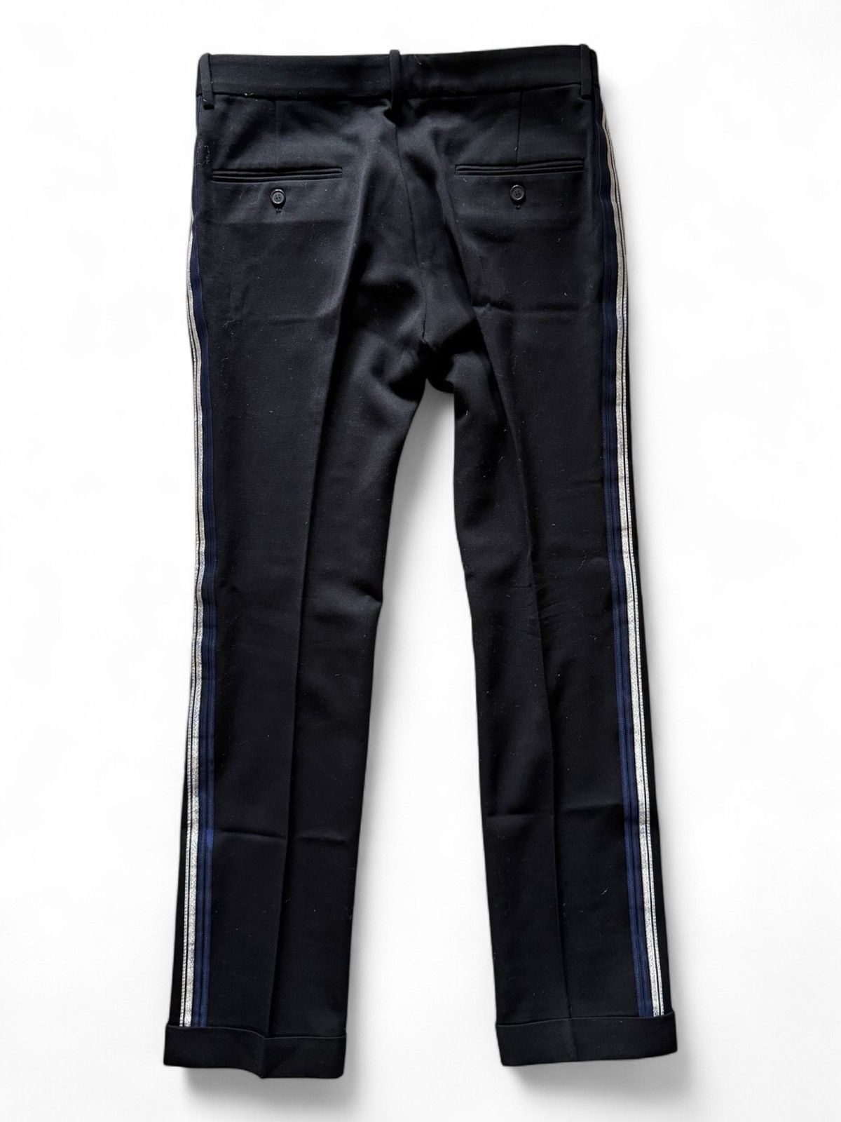 Balmain Balmain FW11 Striped Wool Trousers - By Christophe Decarnin Size US 28 / EU 44 - 8 Thumbnail