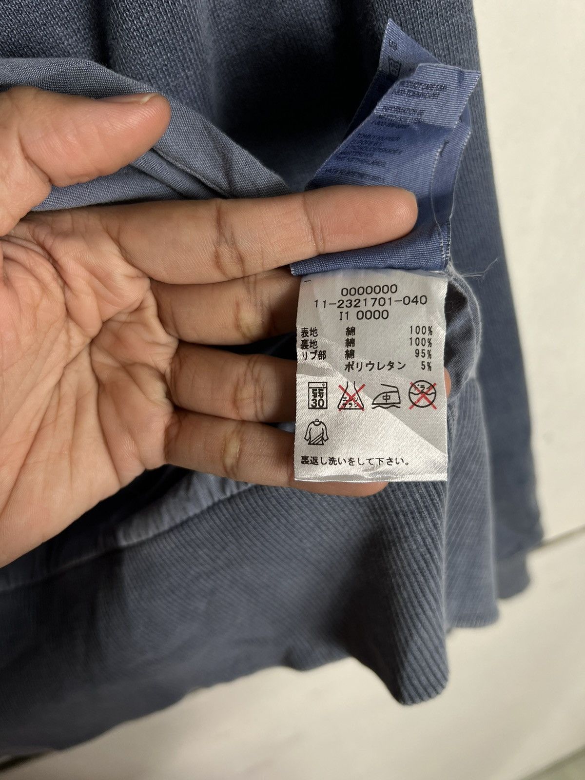 Tommy Hilfiger 🔥 TOMMY HILFIGER BLUE INDIGO SWEATER JACKET Size US M / EU 48-50 / 2 - 20 Thumbnail