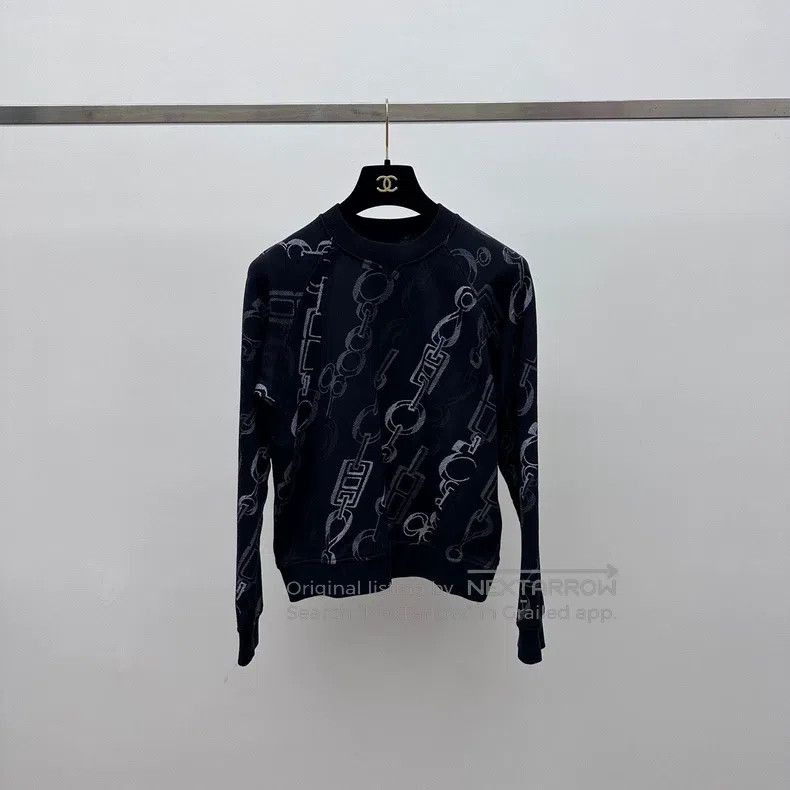 Hermes Hermes Black Knit Open Cardigan Size XXS / US 00 / IT 34 - 2 Thumbnail