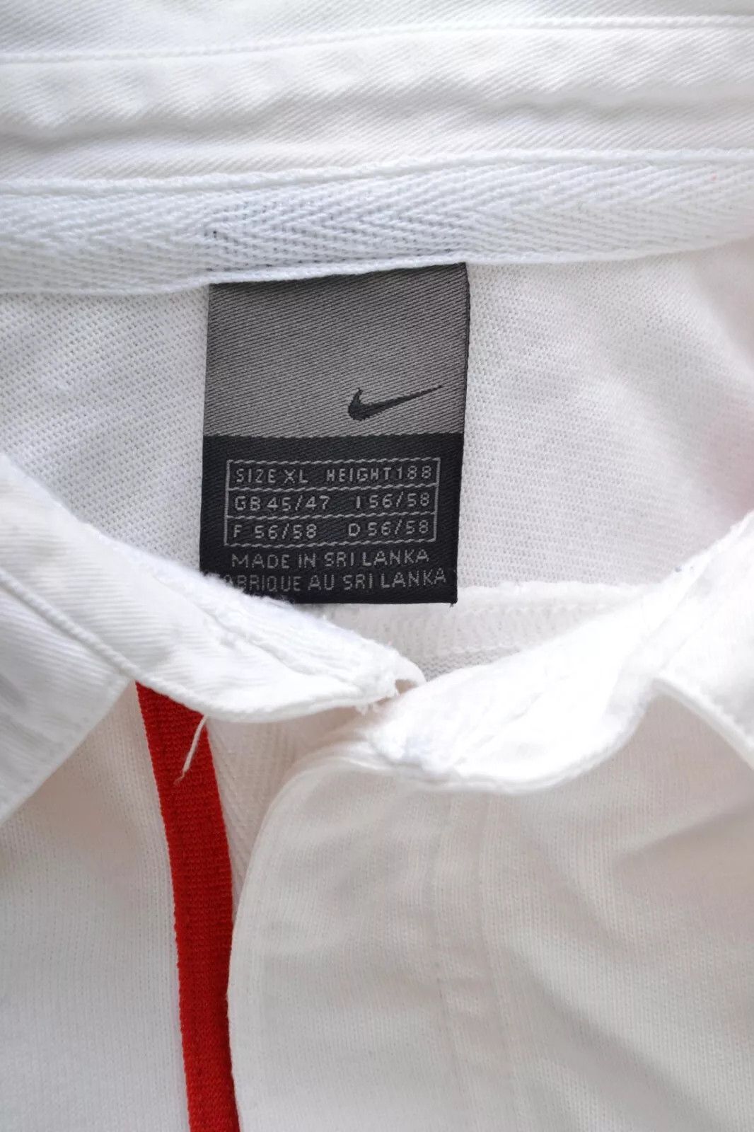 Nike ENGLAND 2002/2004 UNION SHIRT JERSEY NIKE SIZE XL ADULT Size US XL / EU 56 / 4 - 8 Thumbnail