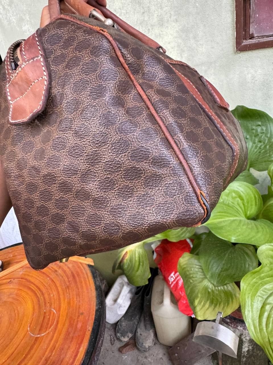 Celine × Vintage Vintage Celine Spedy Duffle Bag Size ONE SIZE - 10 Thumbnail