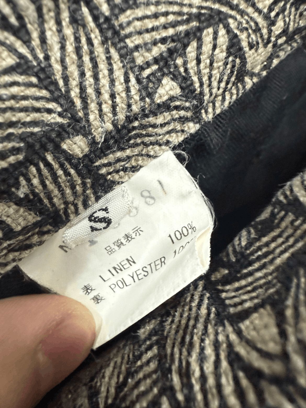 Christopher Nemeth Sz S Nemeth Pattern Cropped Denim-2505 Size US 30 / EU 46 - 8 Thumbnail