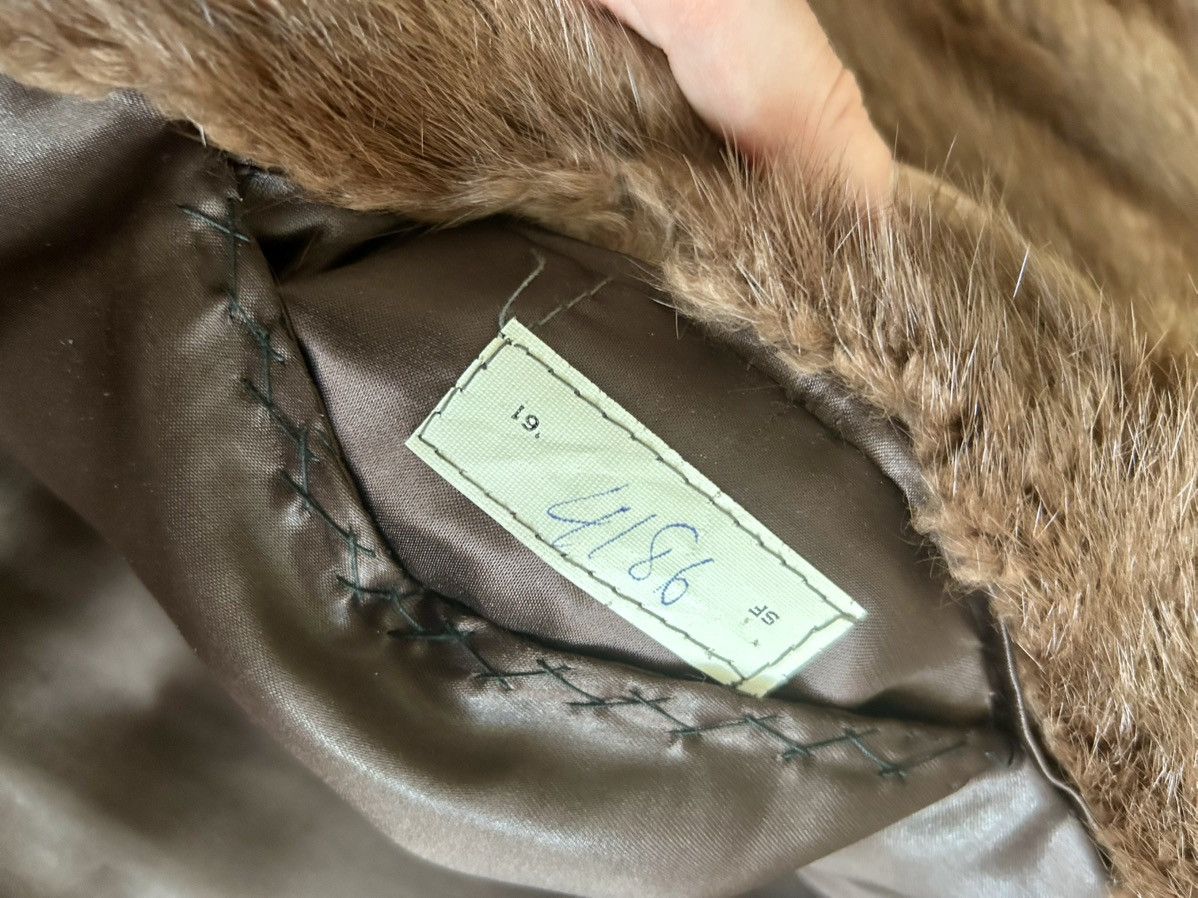 Designer × Vintage Hudson Bay Genuine Fur Coat Size M / US 6-8 / IT 42-44 - 6 Thumbnail