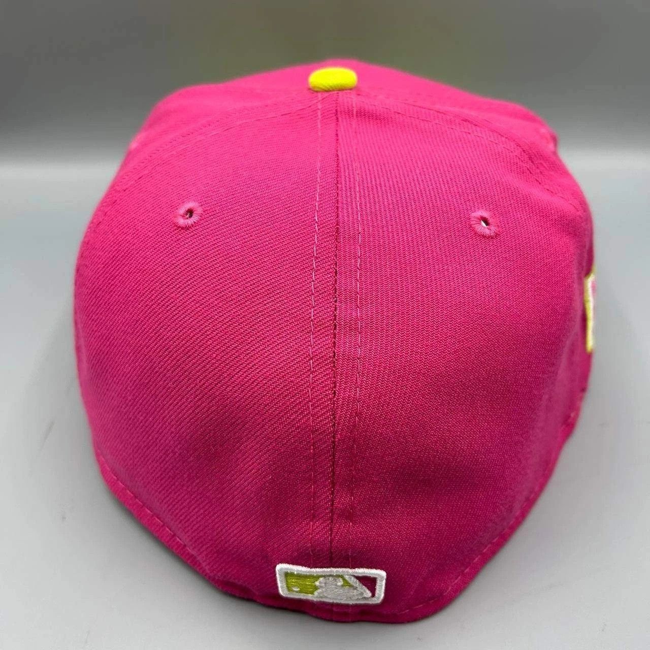 New Era Los Angeles LA Dodgers Hat Men 7 5/8 Pink MLB Fitted Cap New Size ONE SIZE - 8 Thumbnail