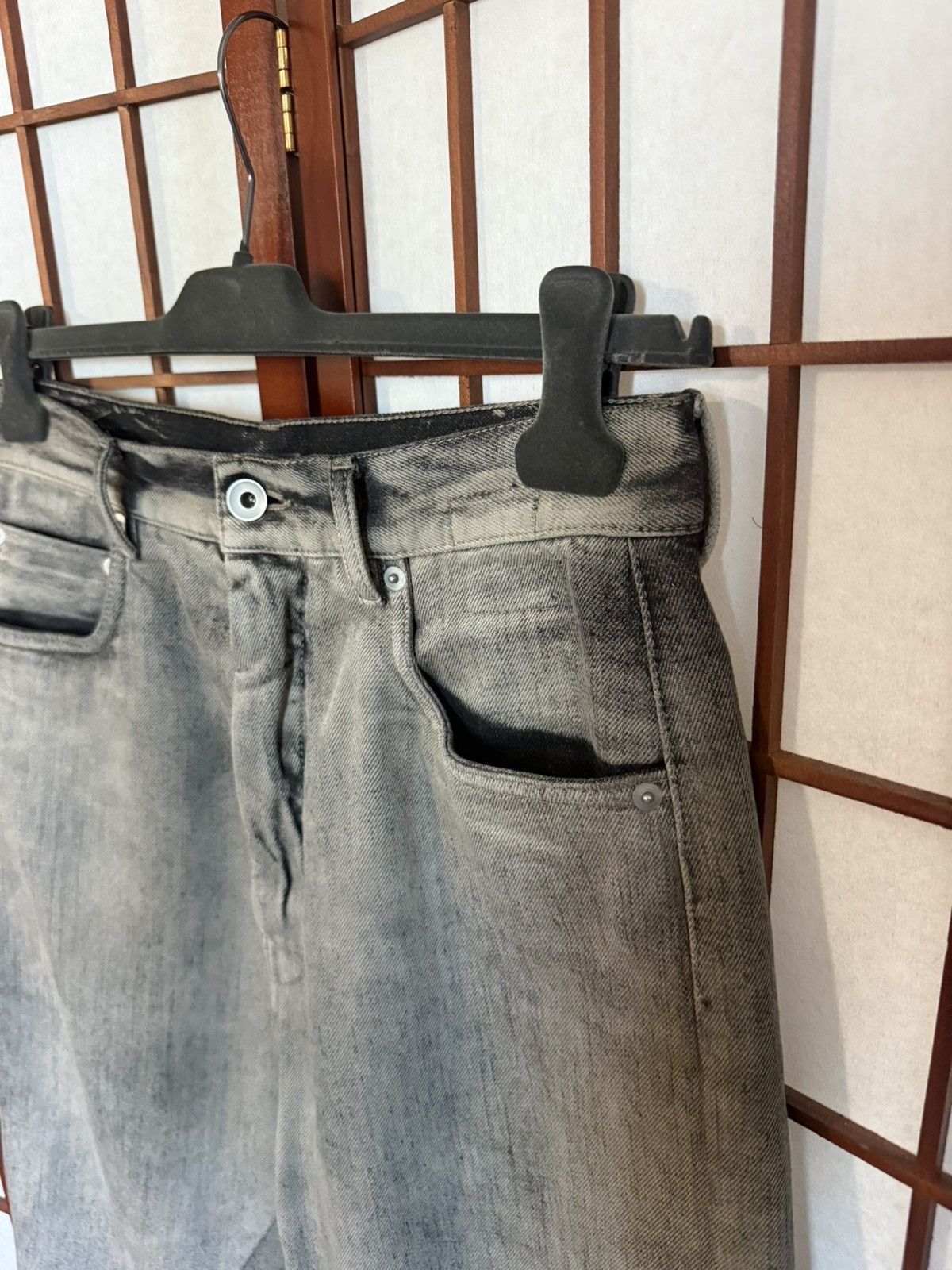 Rick Owens Rick Owens Geth Mineral Pearl Selvedge Size US 30 / EU 46 - 3 Thumbnail