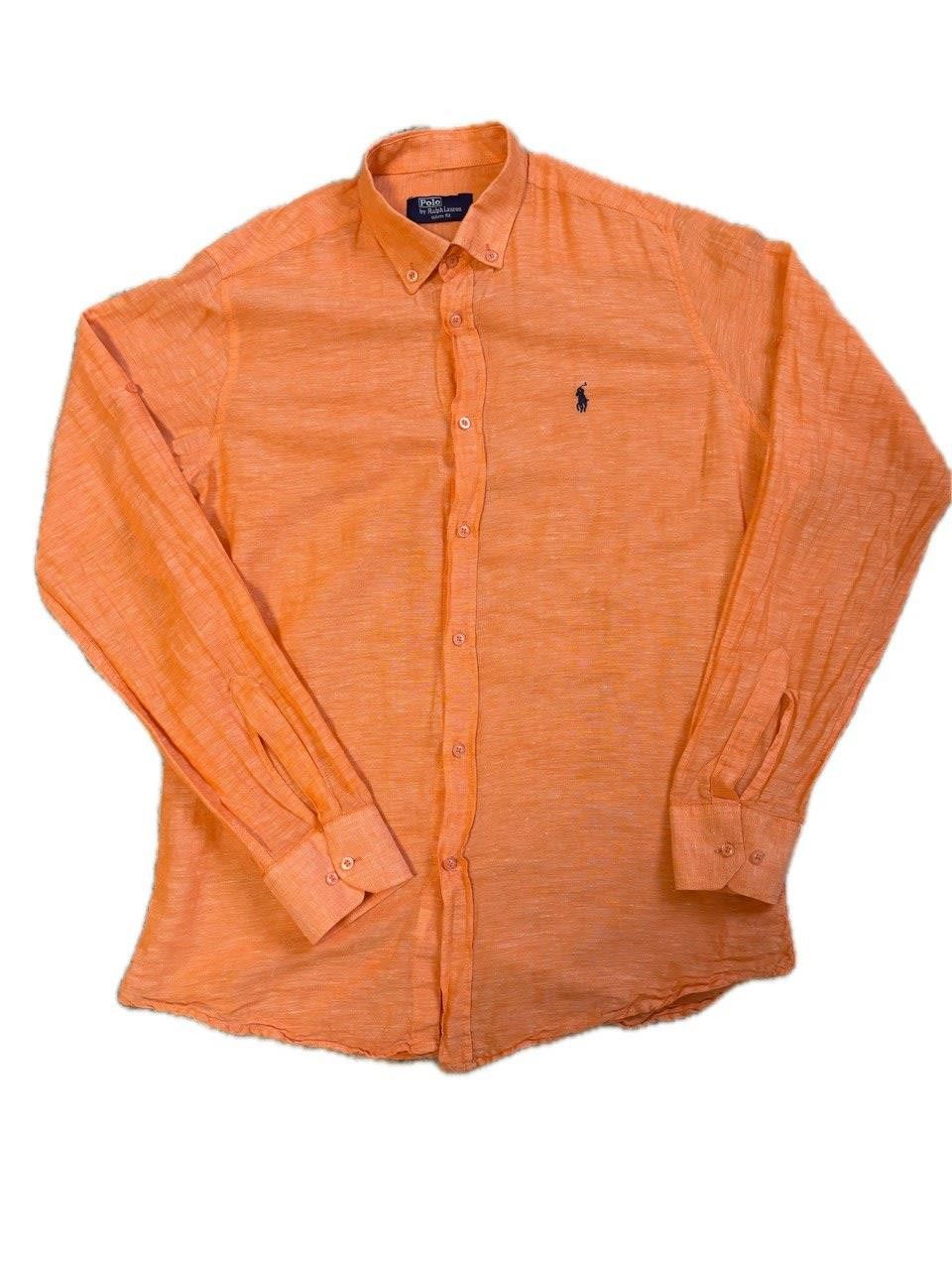 Polo Ralph Lauren Polo Ralph Lauren Blake men's shirt, orange, made in USA Size US L / EU 52-54 / 3 - 14 Thumbnail