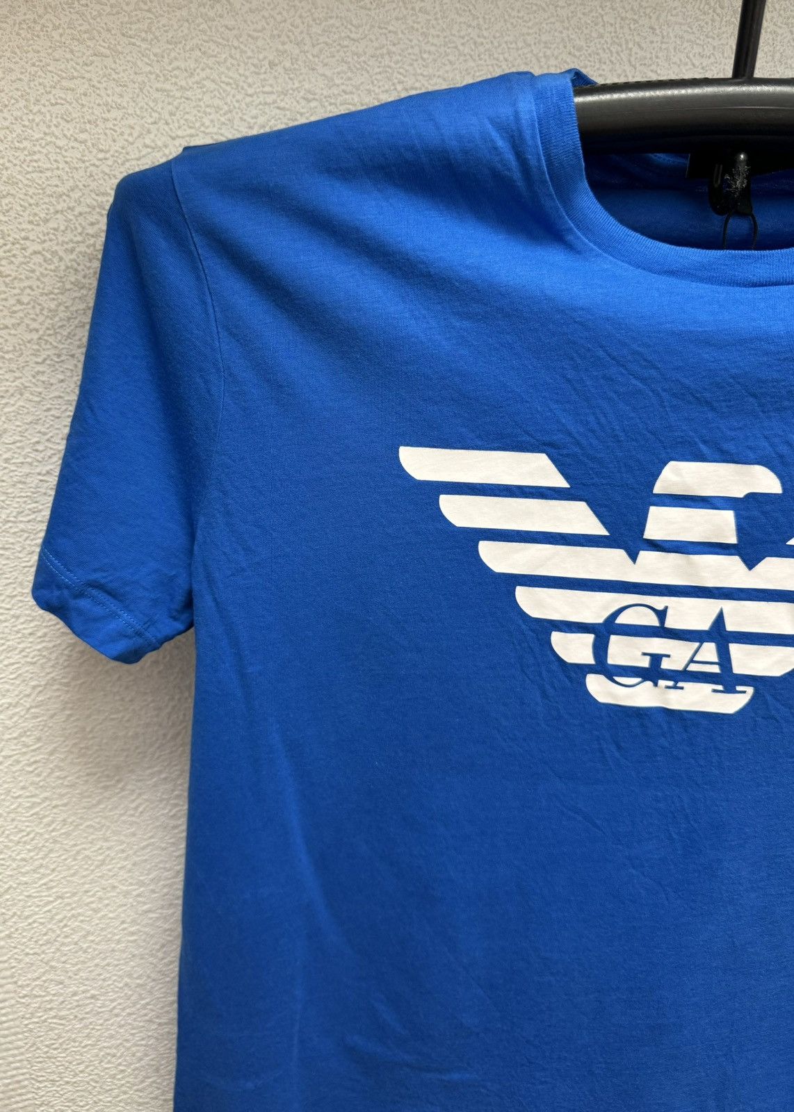 Emporio Armani Emporio Armani big logo t-shirt L sz Size US L / EU 52-54 / 3 - 3 Thumbnail