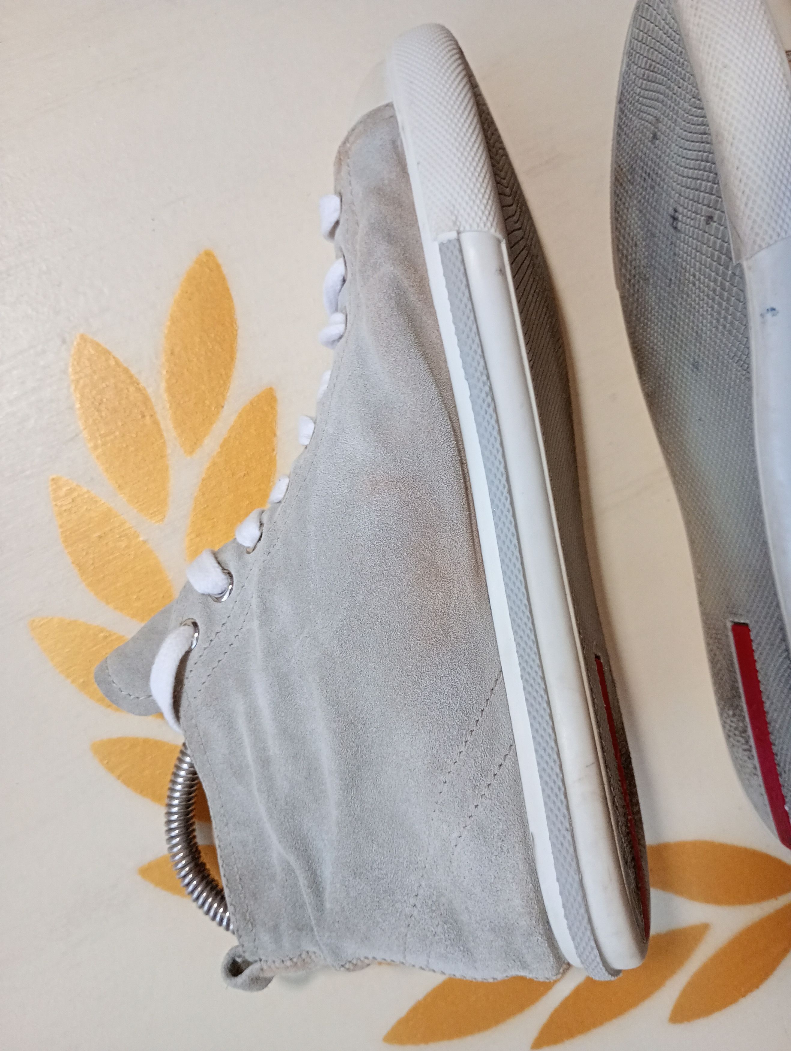 Prada Prada Suede Trainers size 37 Size US 7 / IT 37 - 13 Thumbnail