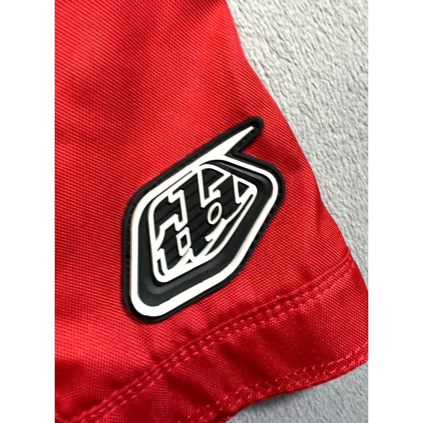 Vintage Troy Lee Designs Red moto shorts mens 32'' Biker Shirt Mens Red 32 Size US 32 / EU 48 - 5 Thumbnail