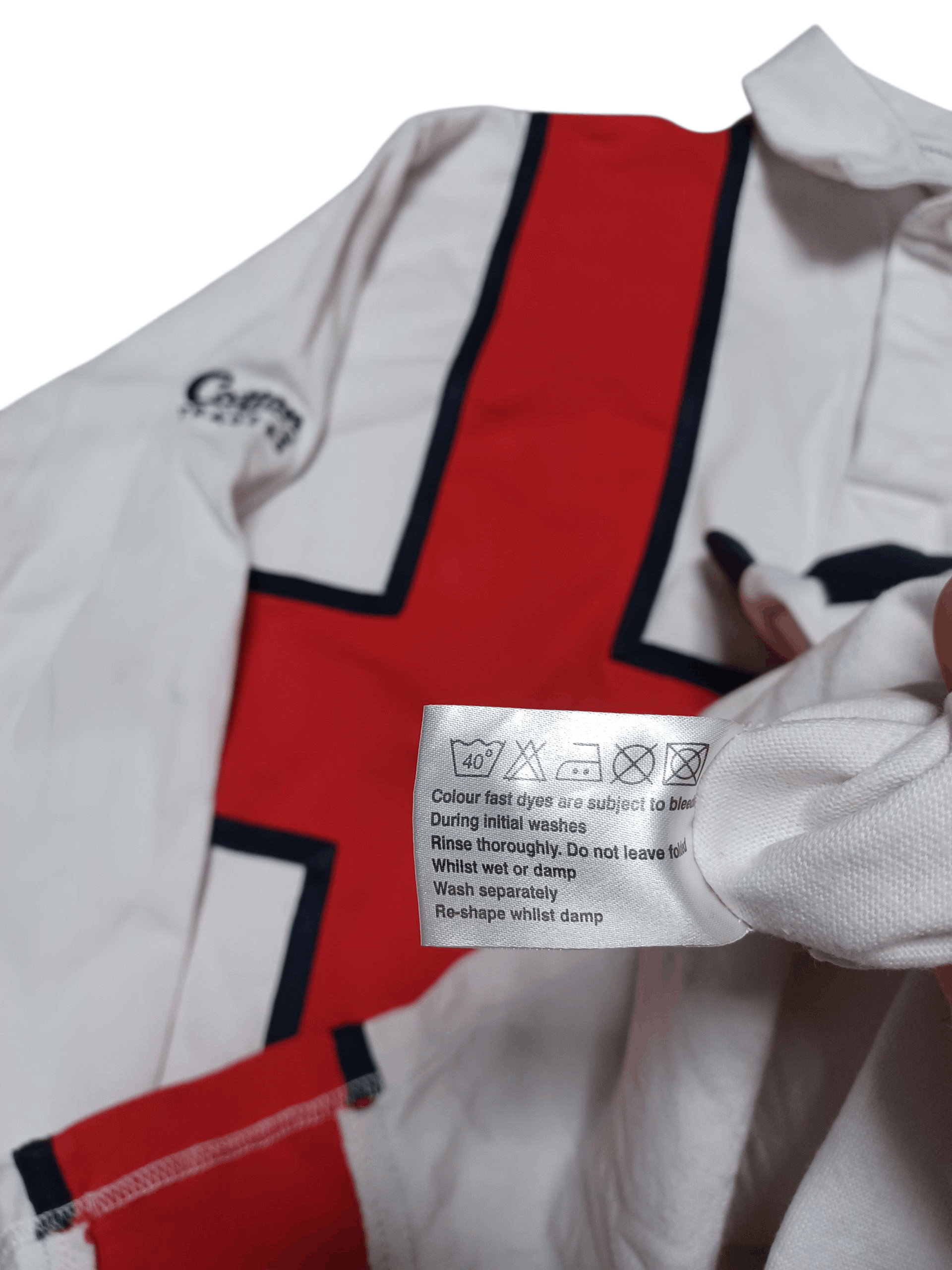Cotton Traders ENGLAND RUGBY COTTON TRADERS VINTAGE 90S RUGBY SHIRT JERSEY Size US L / EU 52-54 / 3 - 5 Thumbnail