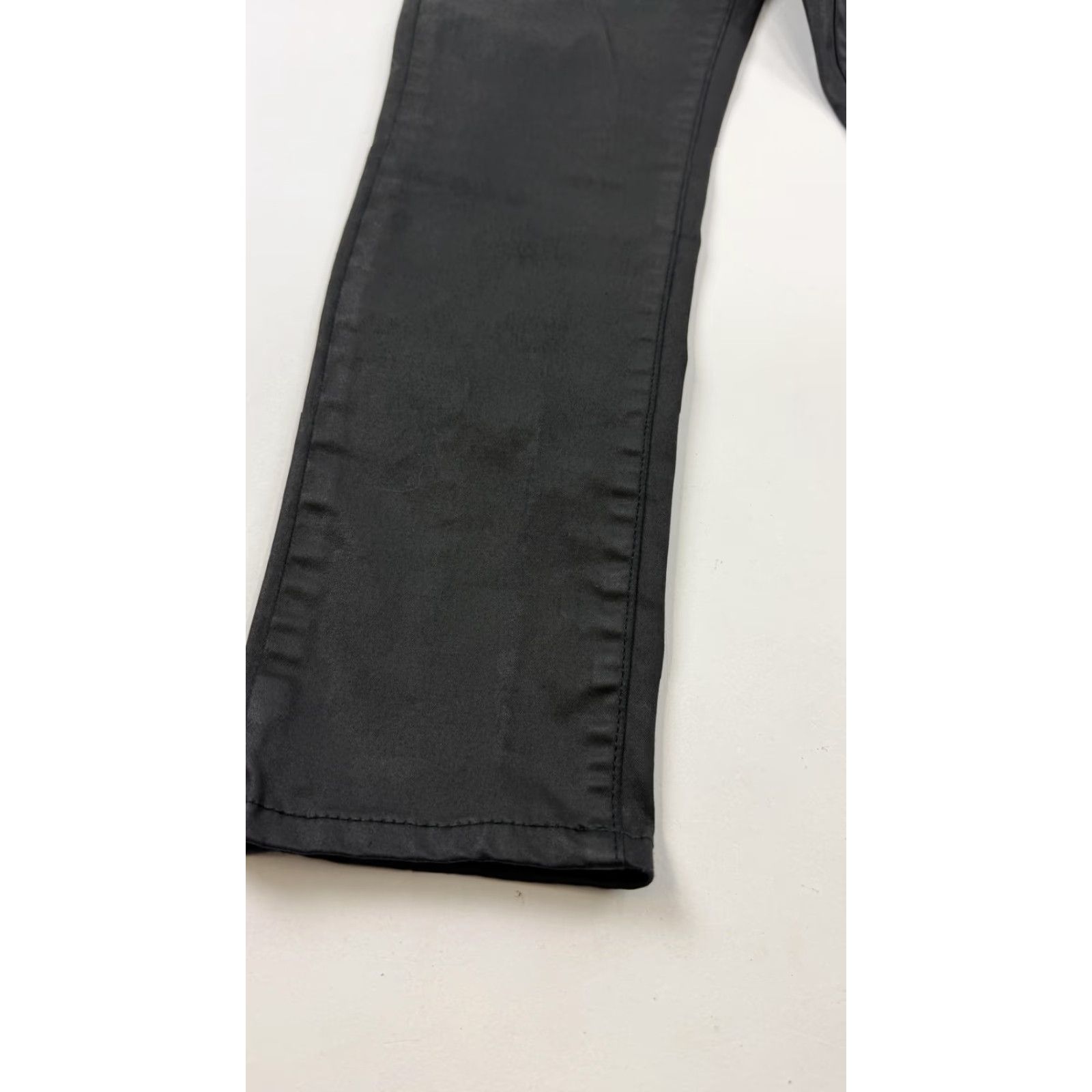 Vintage ELK Jeans Womens 29 Black High Rise Skinny Stretch Denim Dark Wash Slim Leg Jeans Size 29" - 2 Thumbnail