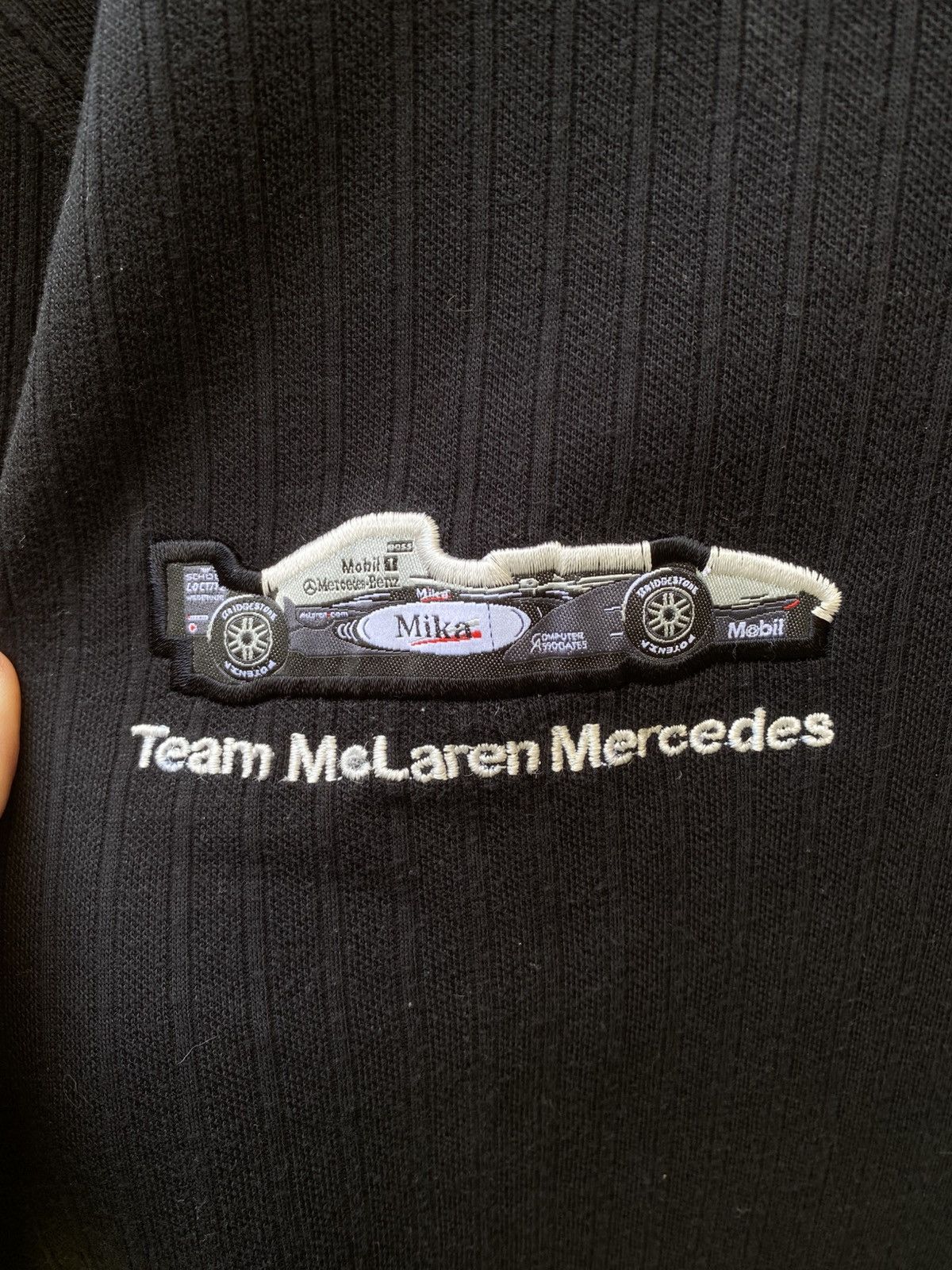Mercedes-Benz Vintage McLaren Mercedes F1 Team Shirt West Honda Subaru Size US XL / EU 56 / 4 - 3 Thumbnail