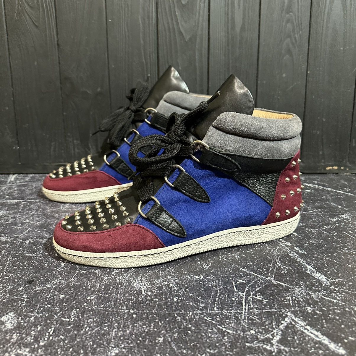 Sandro SANDRO - Women’s Suede Multicolor Boots Size 40 Size US 10 / IT 40 - 3 Thumbnail