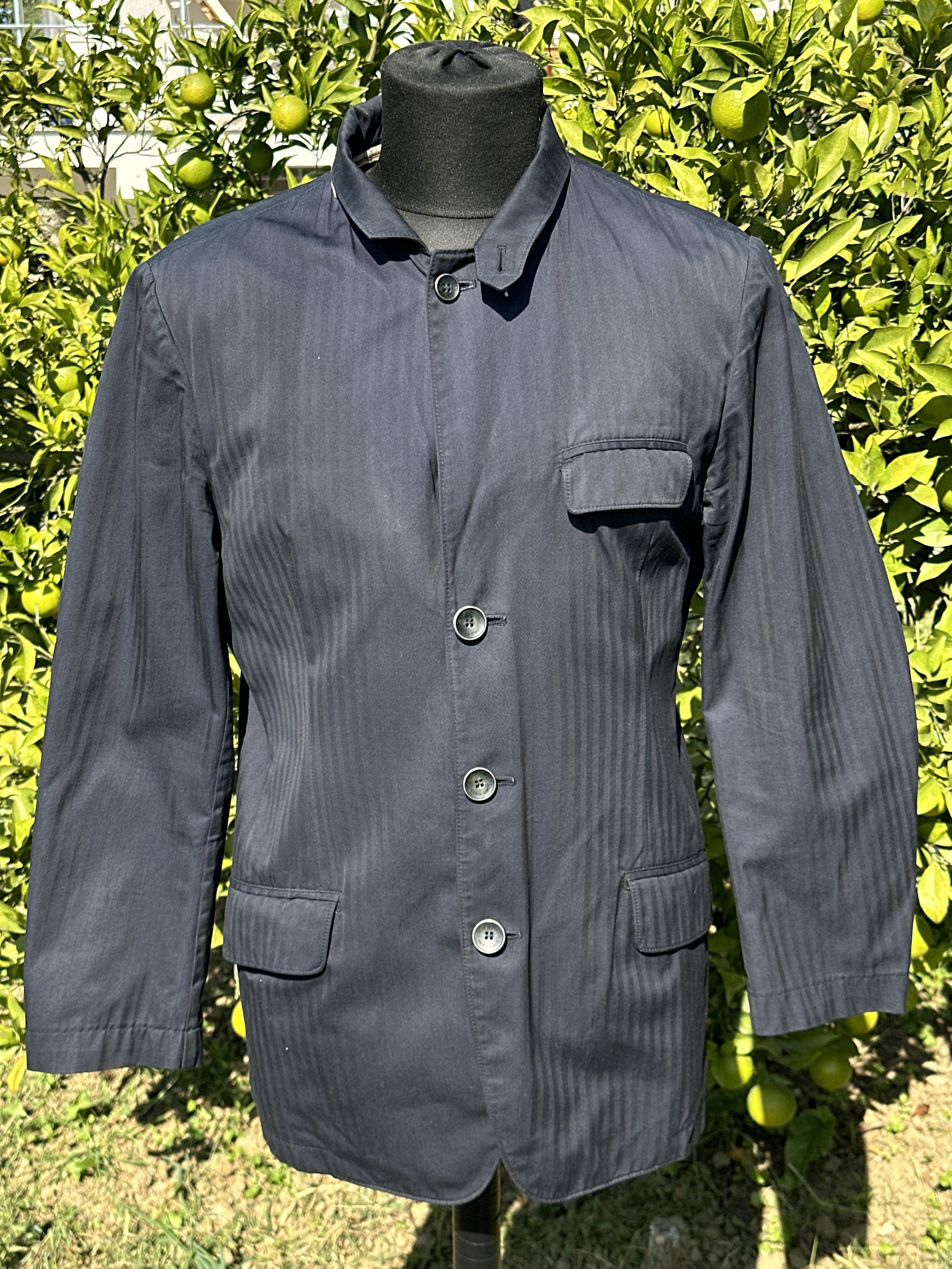 Loro Piana Loro Piana Unstructured Cotton Blend Blazer 3-Button Size 48 Size US M / EU 48-50 / 2 - 2 Thumbnail